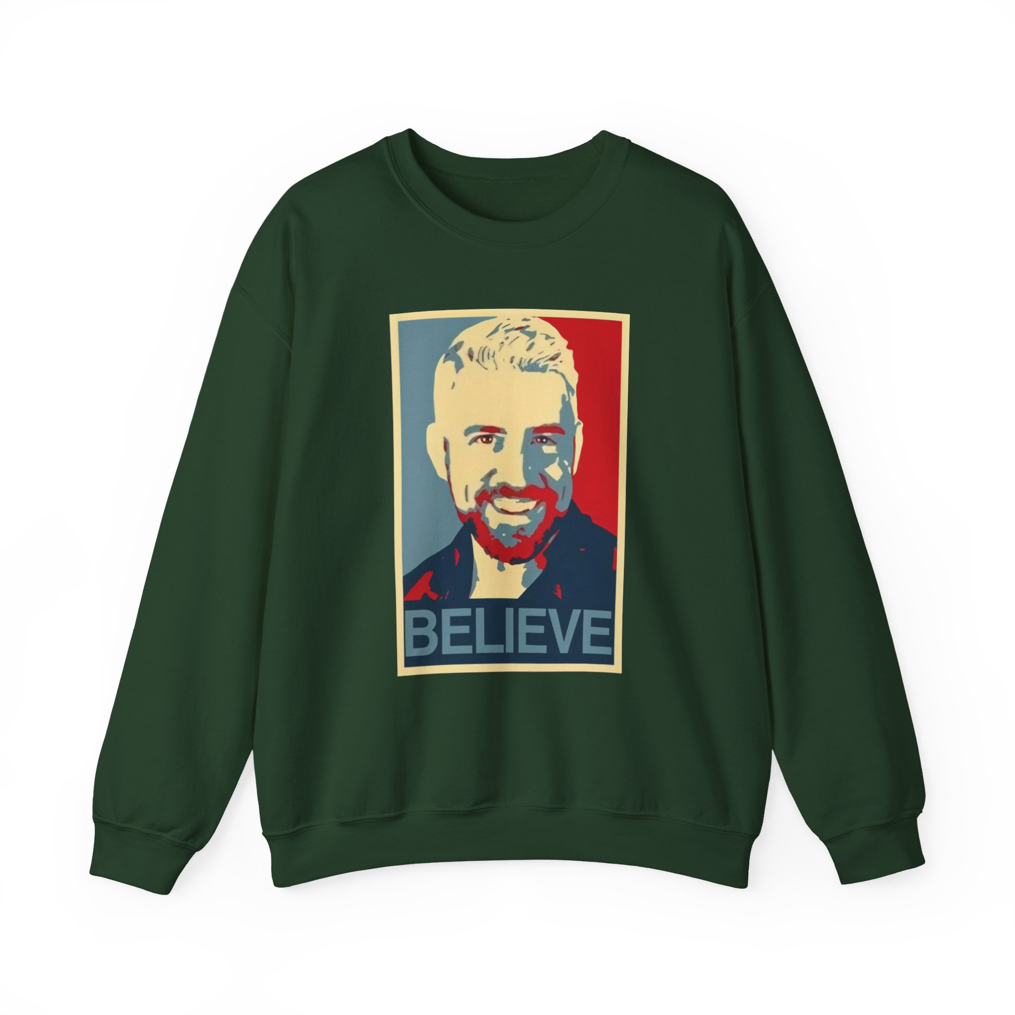 Joe Hendry Believe Unisex Heavy Blendâ„¢ Crewneck Sweatshirt