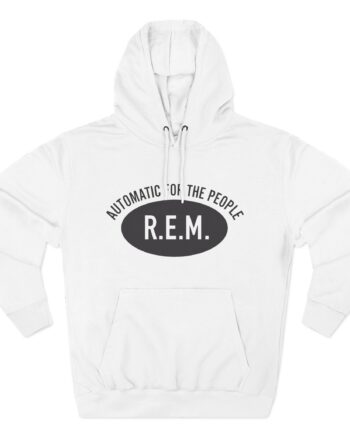 Rem Automatic for the People Three-Panel Fleece Hoodie