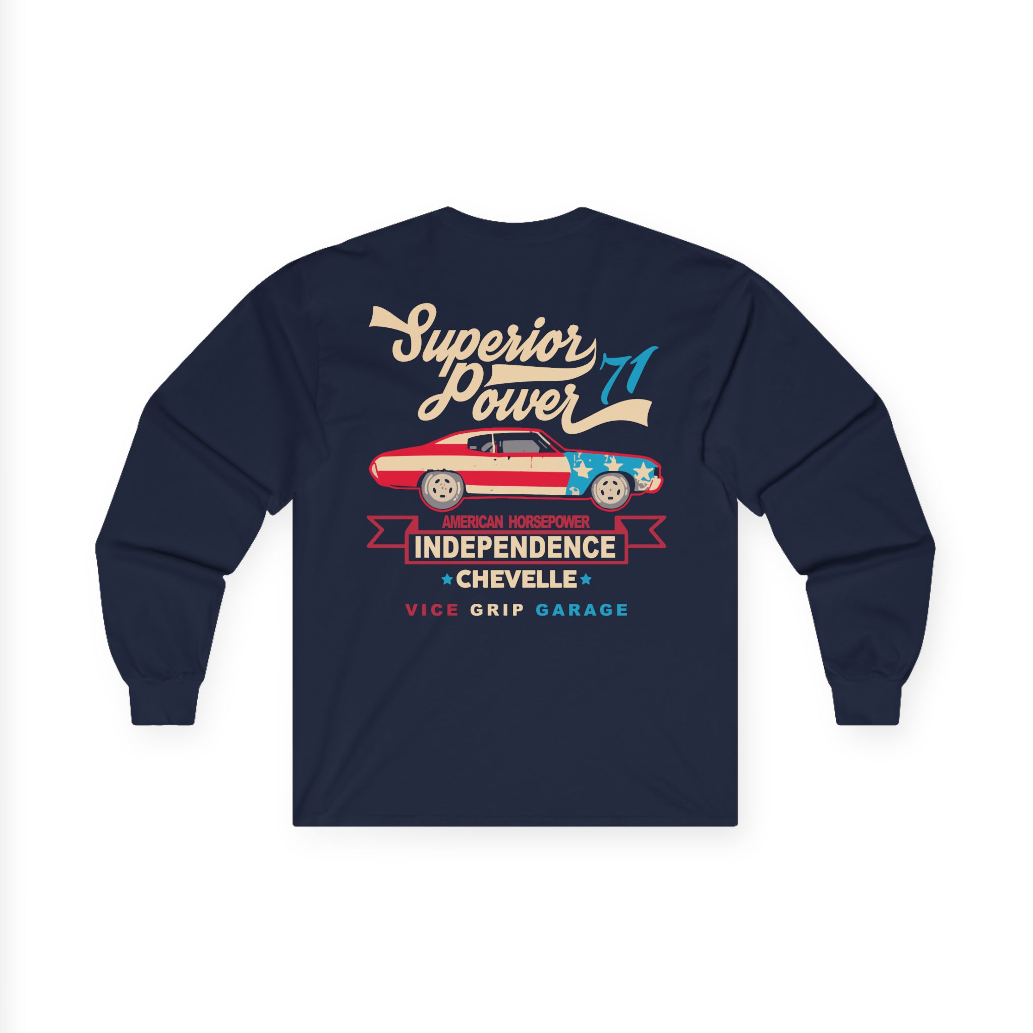 Vicegripgarage Superior Power Independence Unisex Ultra Cotton Long Sleeve Tee