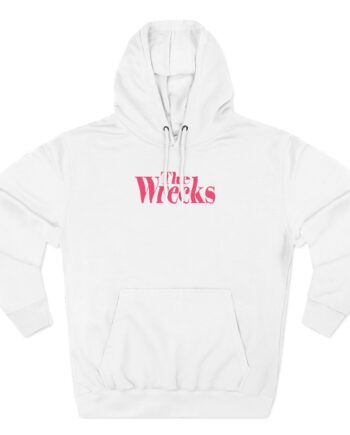 The Wrecks Wavy Three-Panel Fleece Hoodie