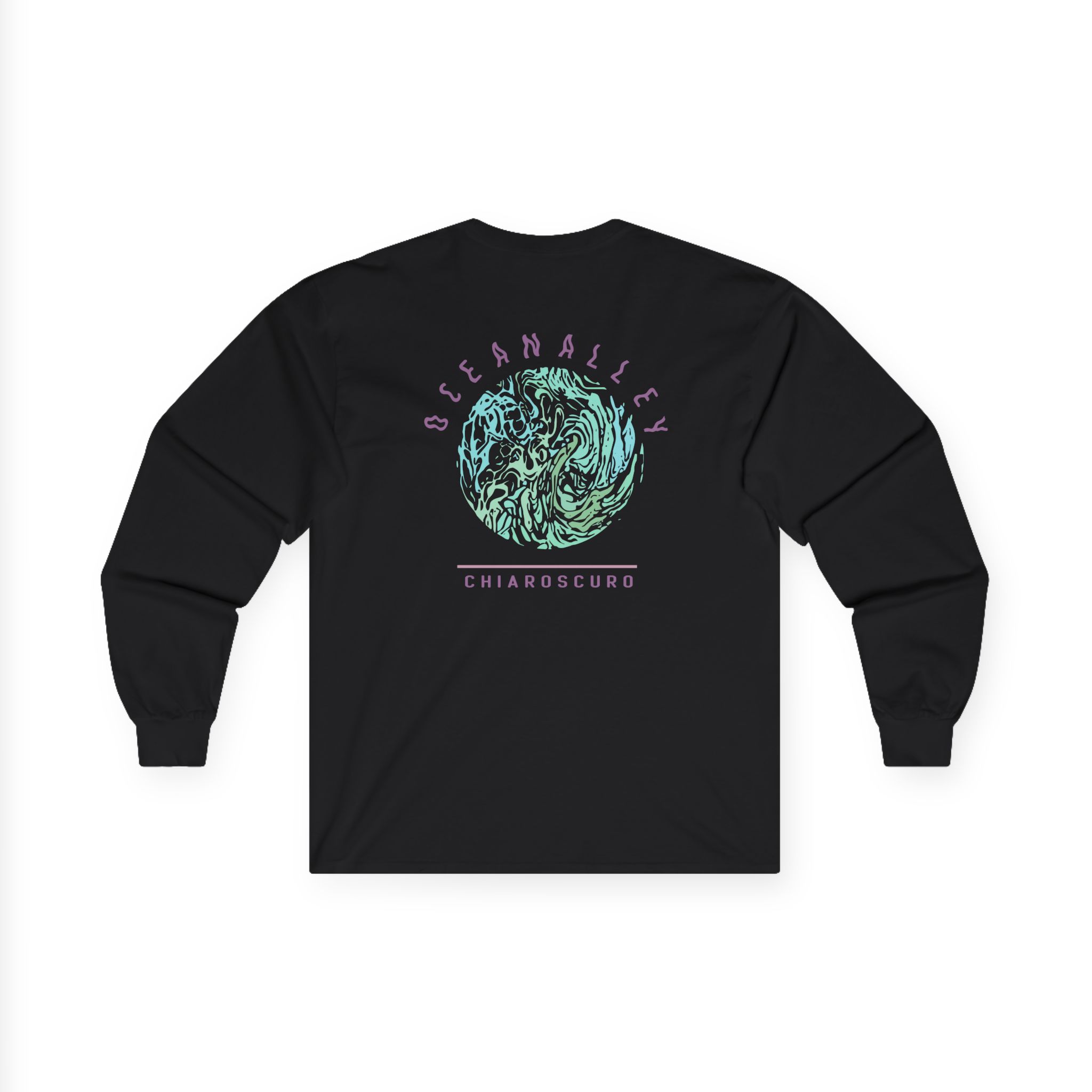 Ocean Alley Chiaroscuro Logo Unisex Ultra Cotton Long Sleeve Tee