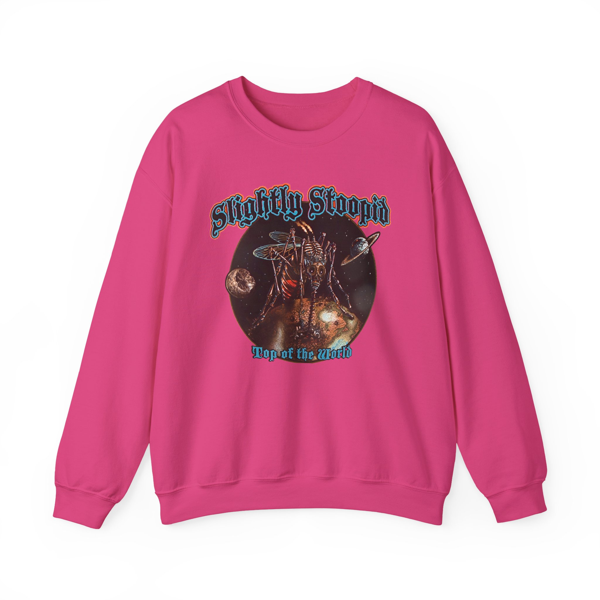 Slightly Stoopid Top of the World Golden Goods Unisex Heavy Blendâ„¢ Crewneck Sweatshirt