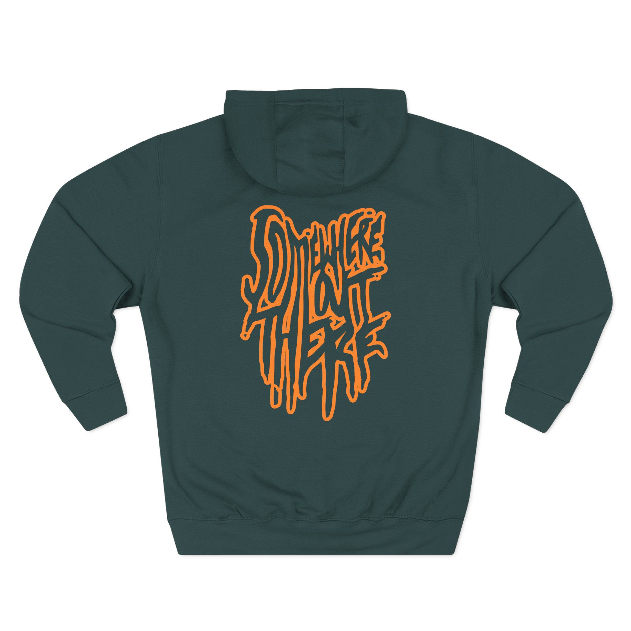 Hol Somewhere Three-Panel Fleece Hoodie