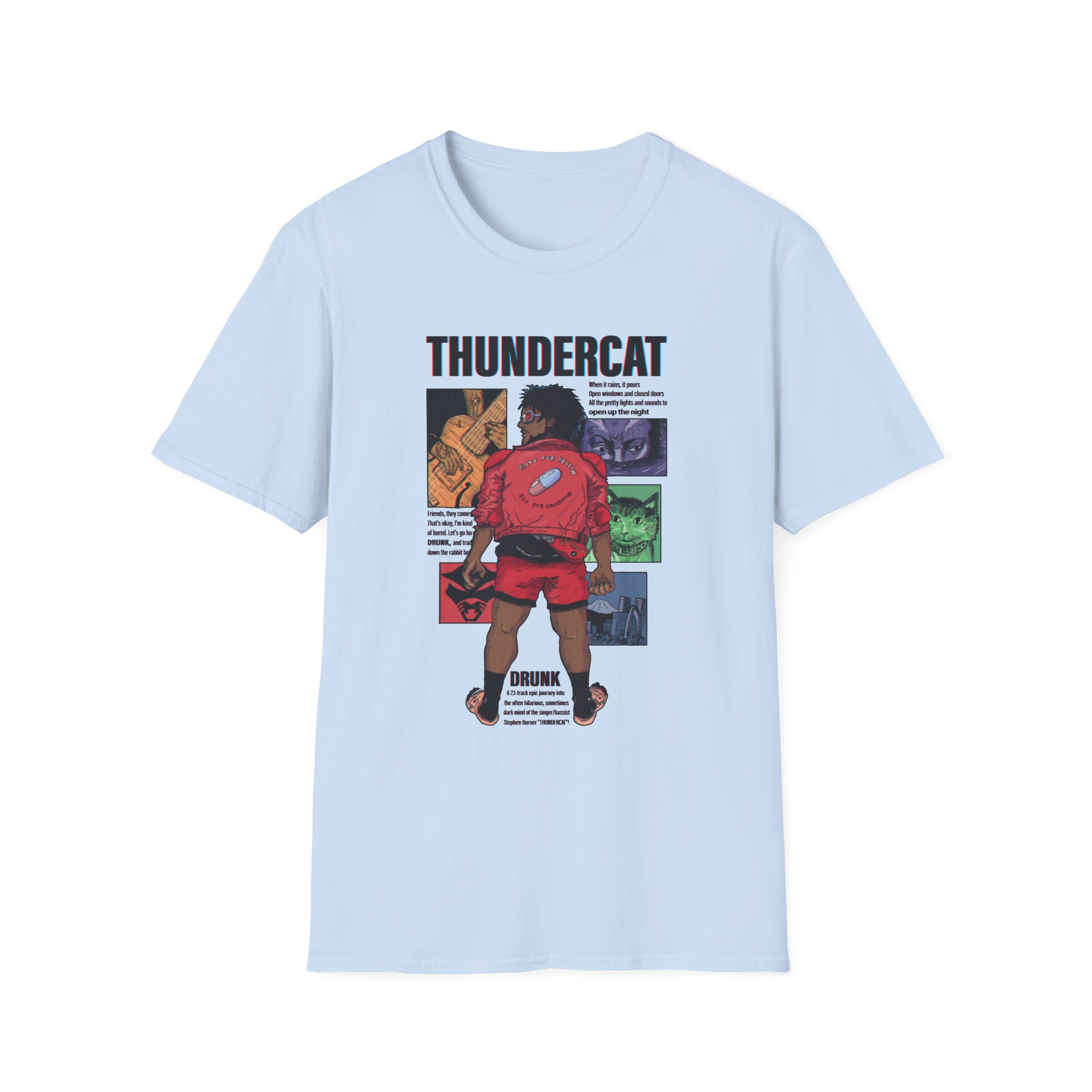 Thundercat Manga Unisex Softstyle T-Shirt