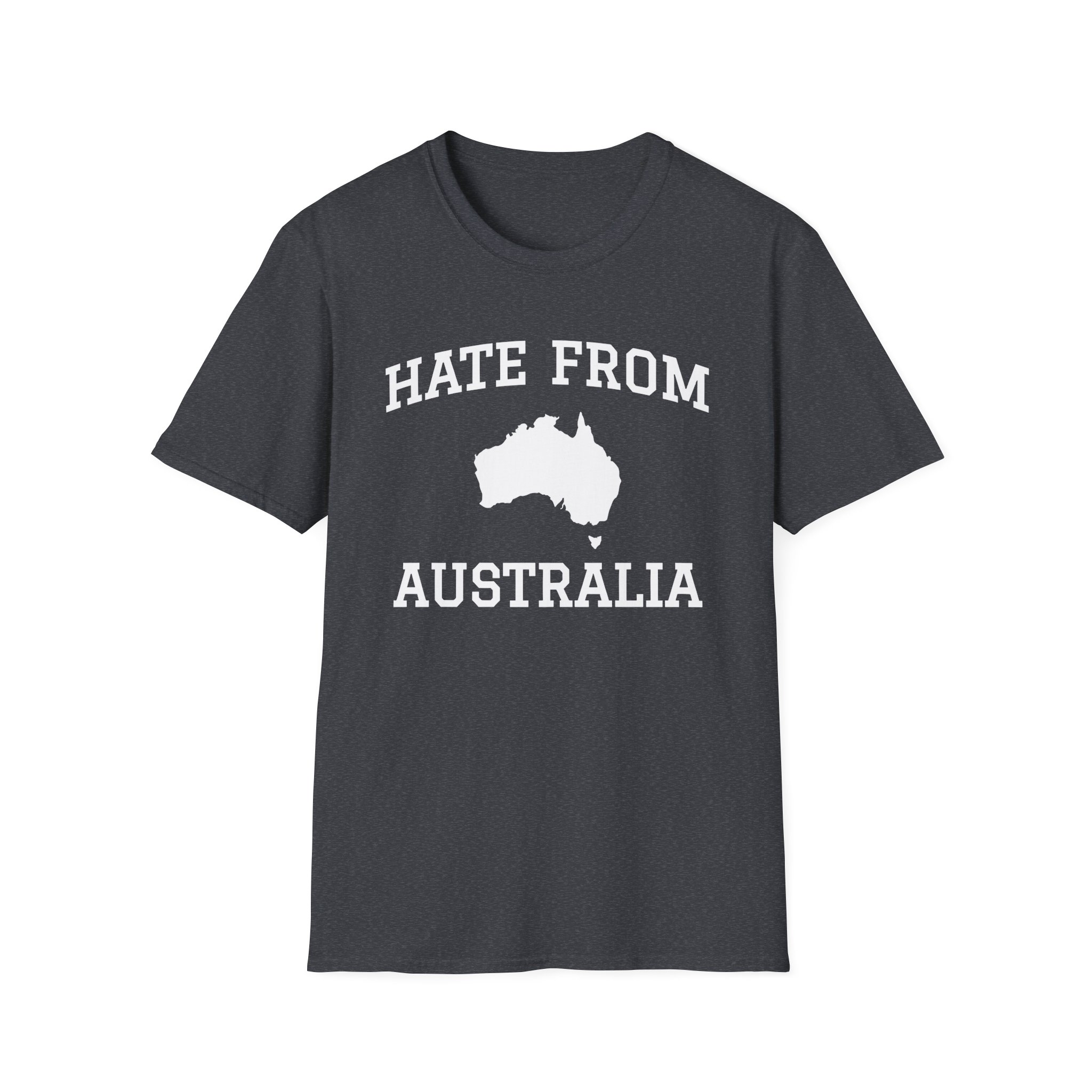 Ymh Hate From Australia Unisex Softstyle T-Shirt