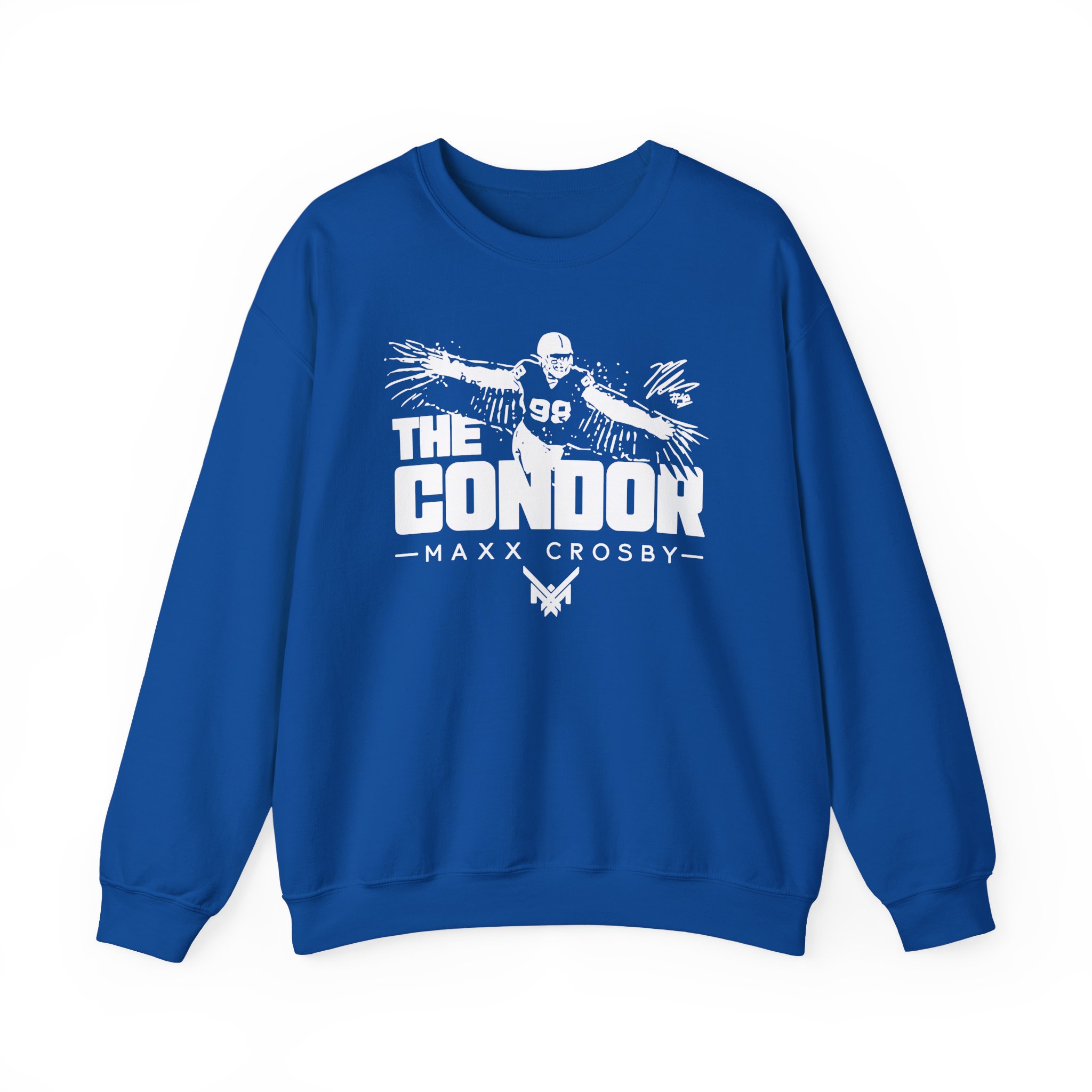Maxx Crosby the Condor Unisex Heavy Blendâ„¢ Crewneck Sweatshirt