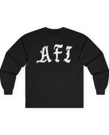 Afi Logo Unisex Ultra Cotton Long Sleeve Tee