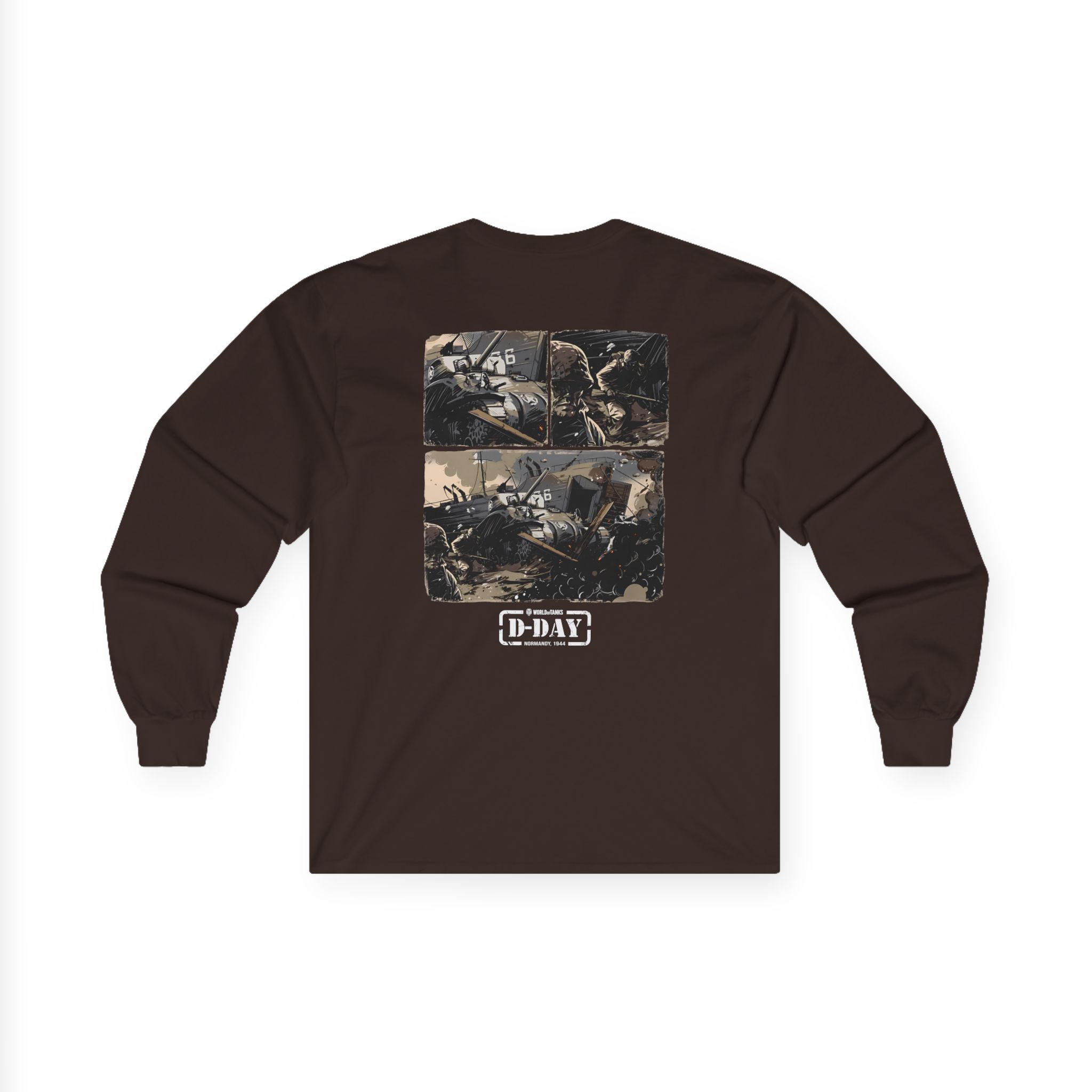 World of Tank Wot D-day Fury Storm Unisex Ultra Cotton Long Sleeve Tee