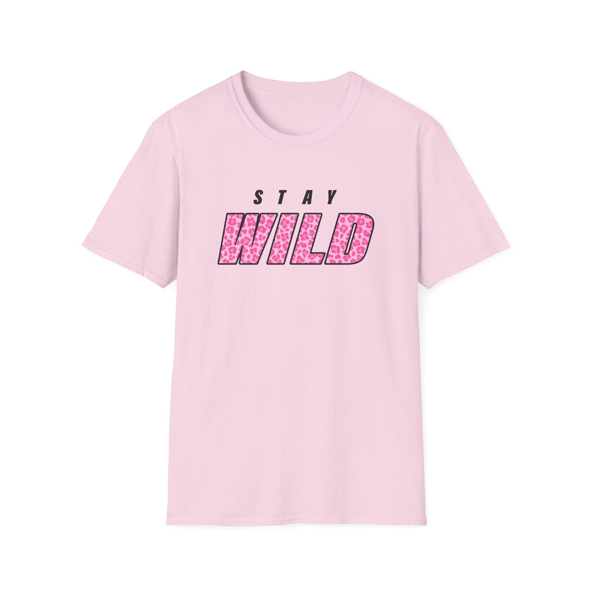 Wild Pink Unisex Softstyle T-Shirt