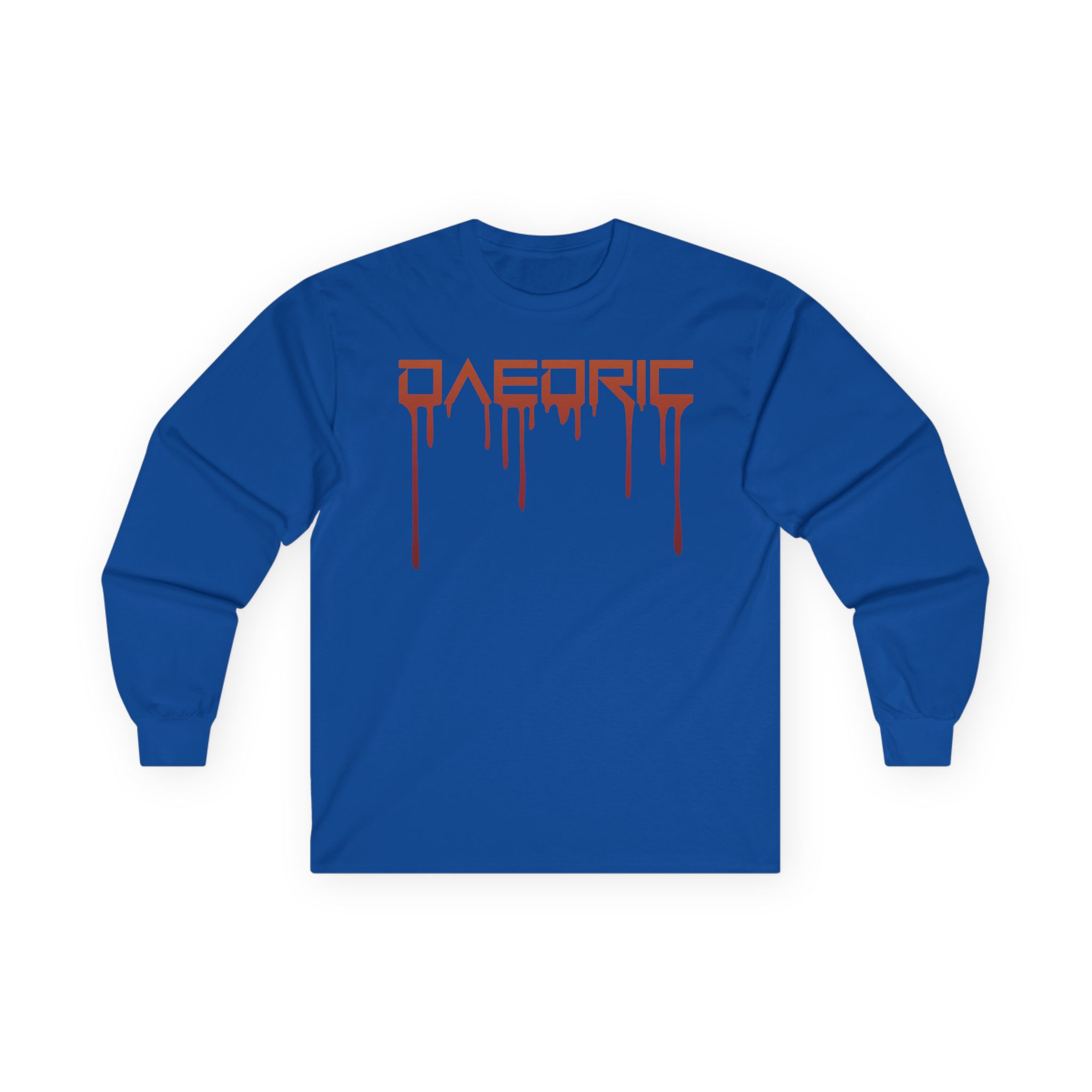 Daedric Drip Logo Unisex Ultra Cotton Long Sleeve Tee