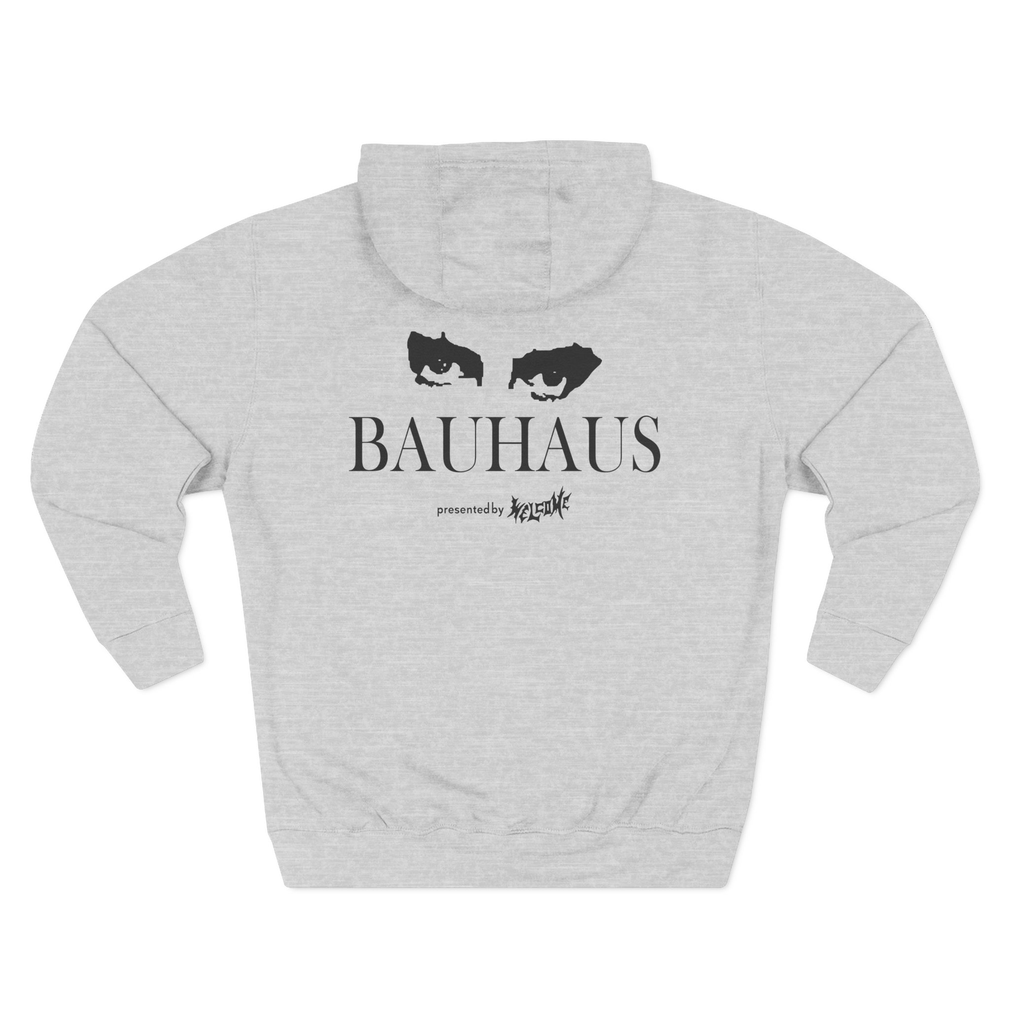 Bauhaus Three-Panel Fleece Hoodie