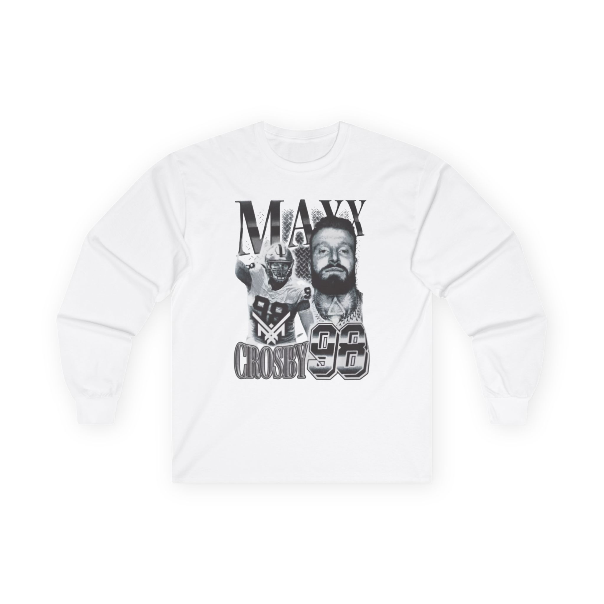 Maxx Crosby Vintage Unisex Ultra Cotton Long Sleeve Tee