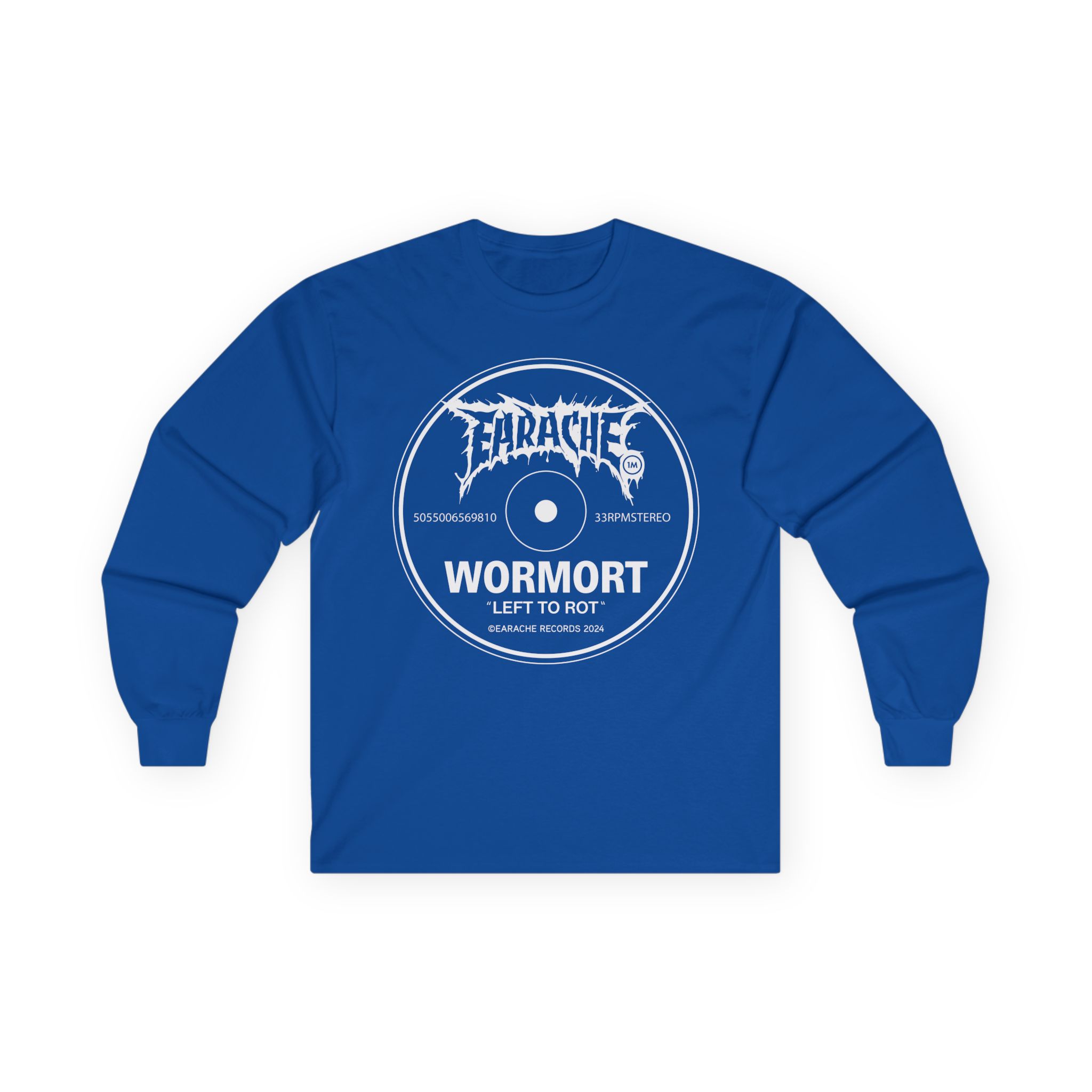 Wormrot Left to Rot Label Unisex Ultra Cotton Long Sleeve Tee