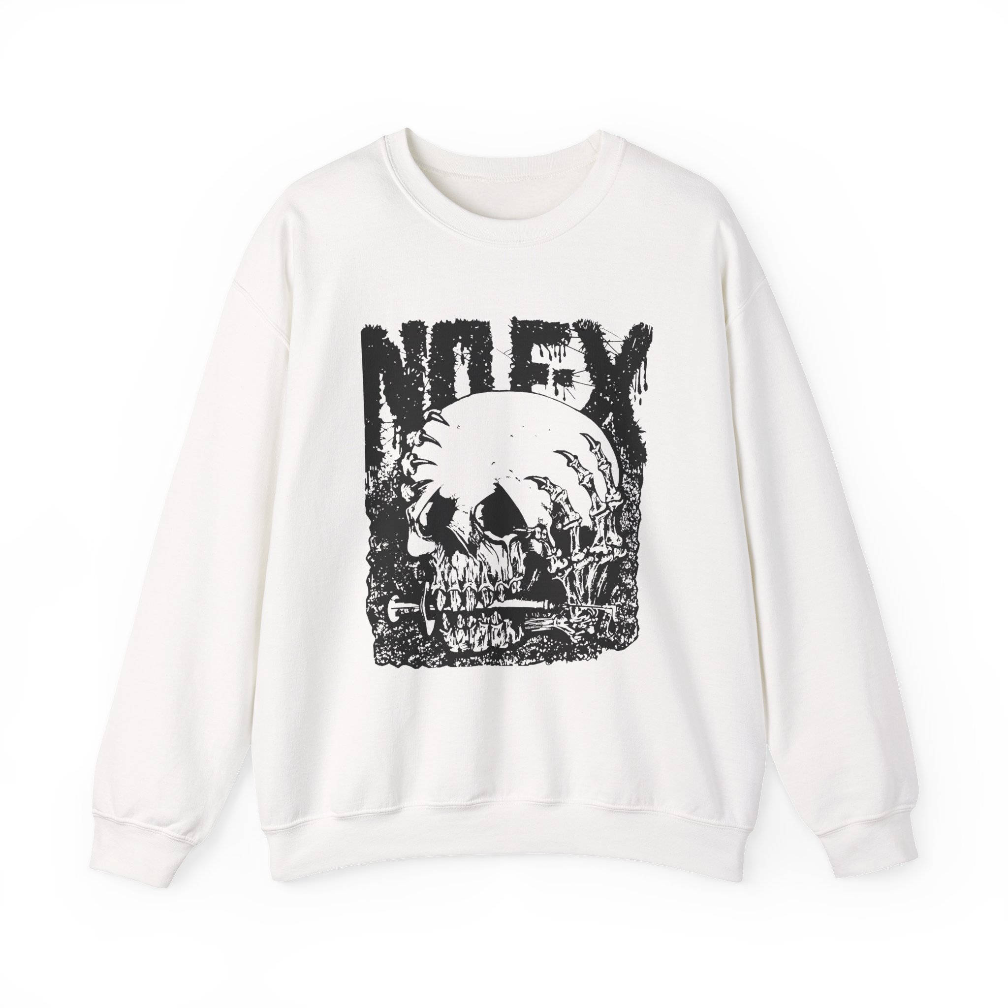 Nofx Og Skull Unisex Heavy Blendâ„¢ Crewneck Sweatshirt