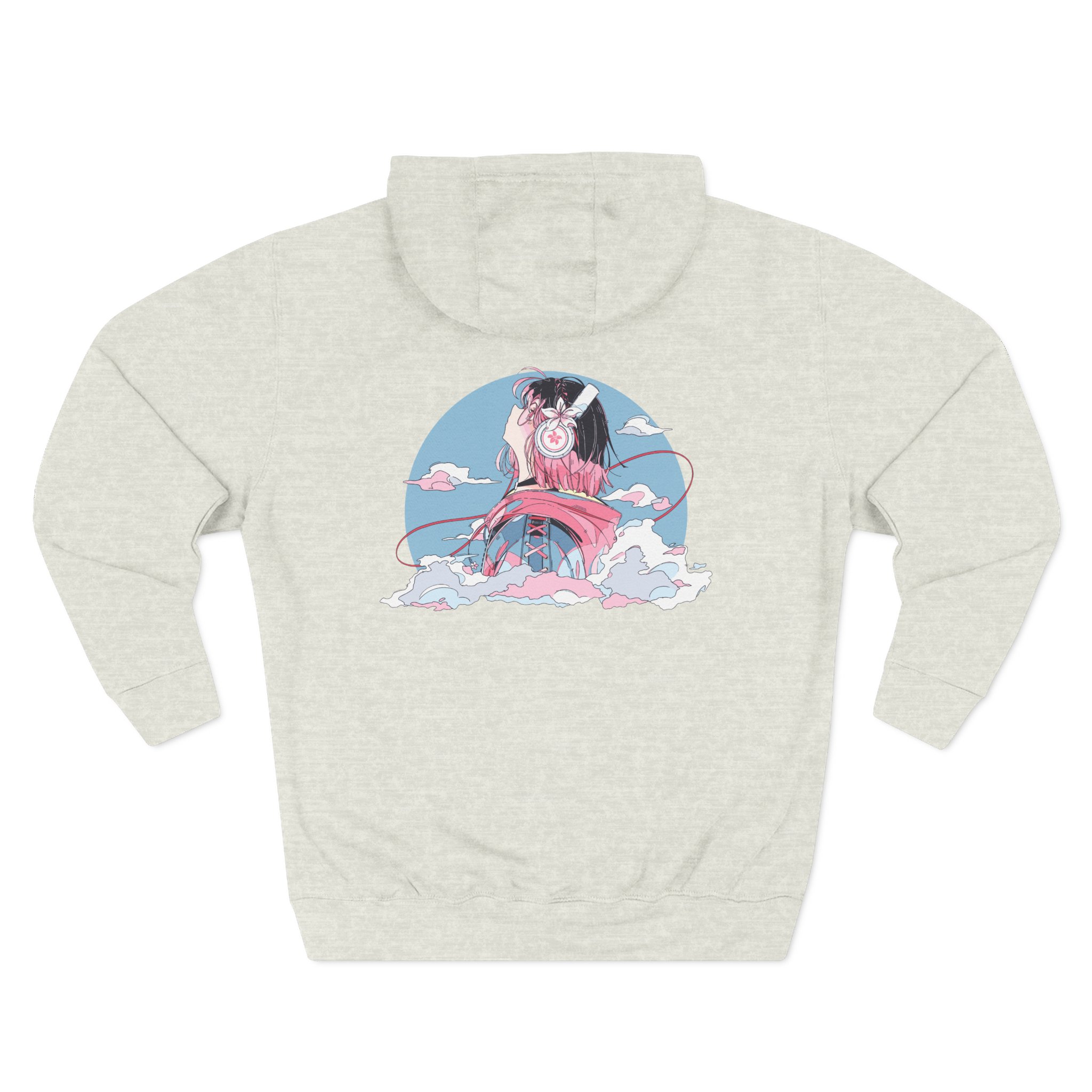 Lilypichu Comfi Beats Sky Three-Panel Fleece Hoodie