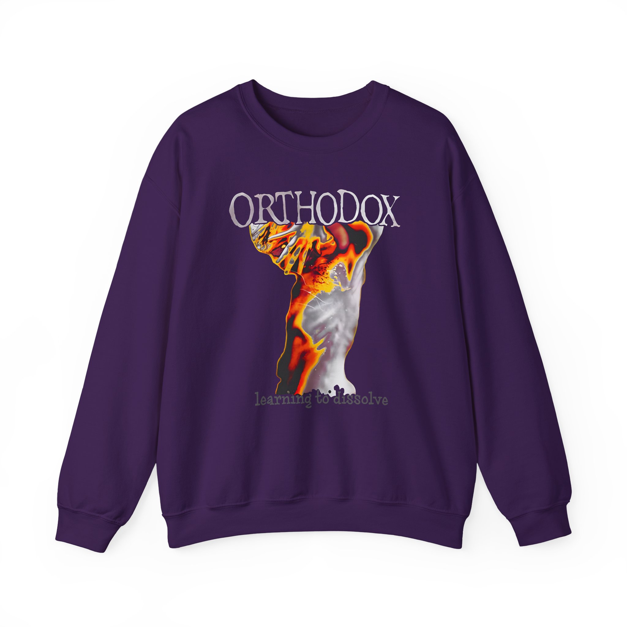 Orthodox Learning to Dissolve Unisex Heavy Blendâ„¢ Crewneck Sweatshirt
