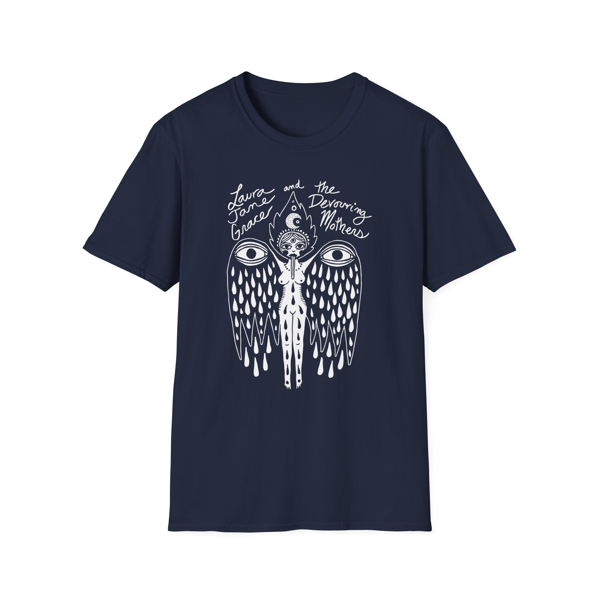 Laura Jane Grace Drippy Lady Unisex Softstyle T-Shirt