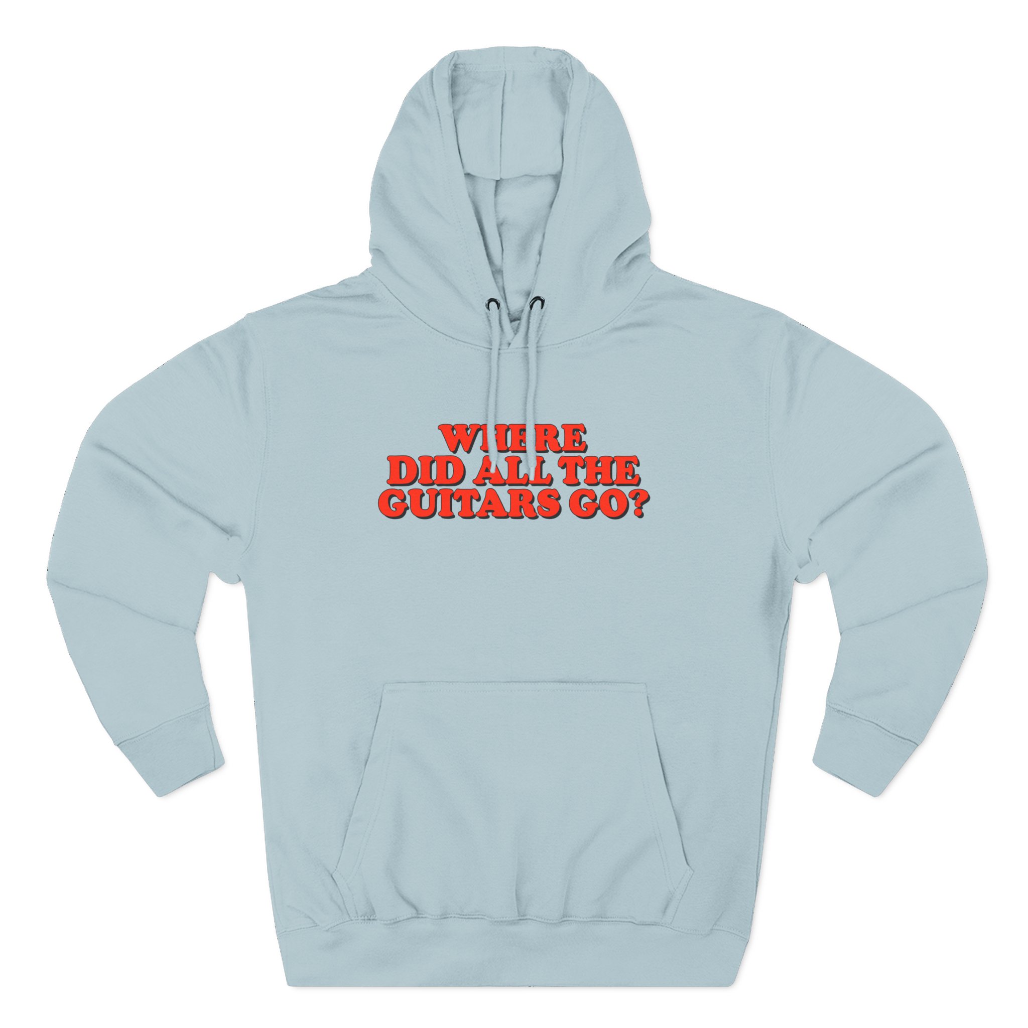 Mcfly Where Did All the Guitars Go? Three-panel Fleece Hoodie