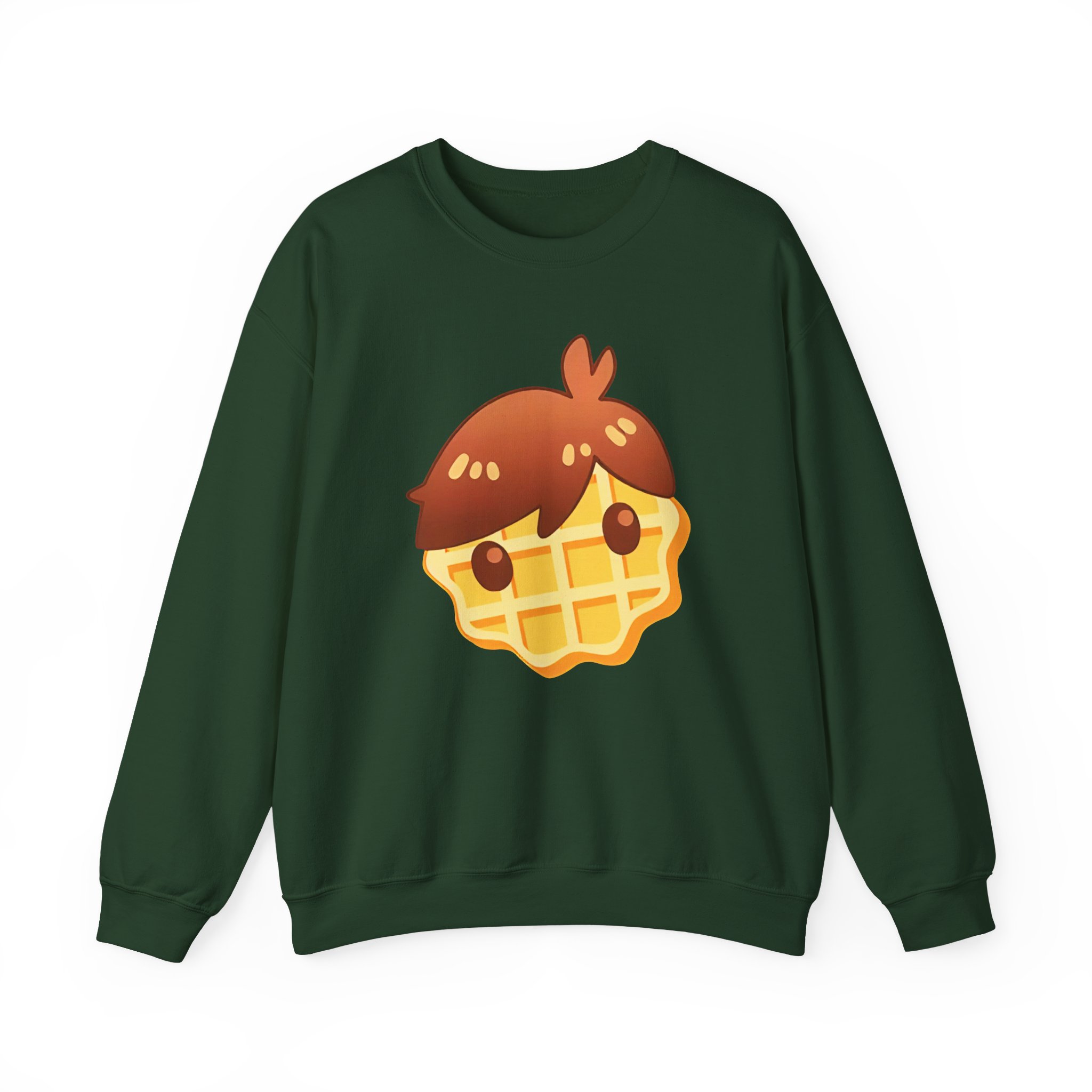 Grian Waffle Head Unisex Heavy Blendâ„¢ Crewneck Sweatshirt