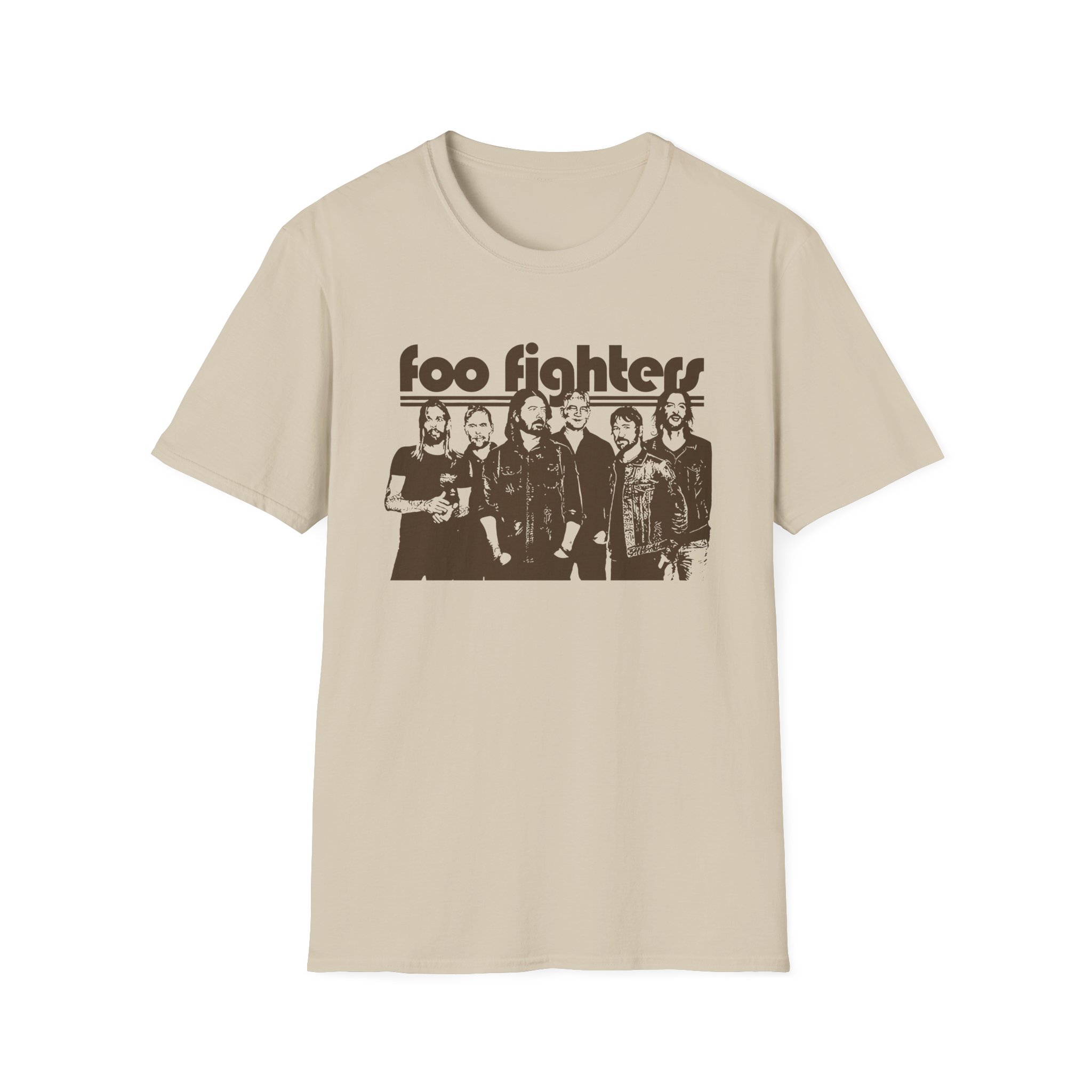 Foo Fighters Retro Vibes Unisex Softstyle T-Shirt
