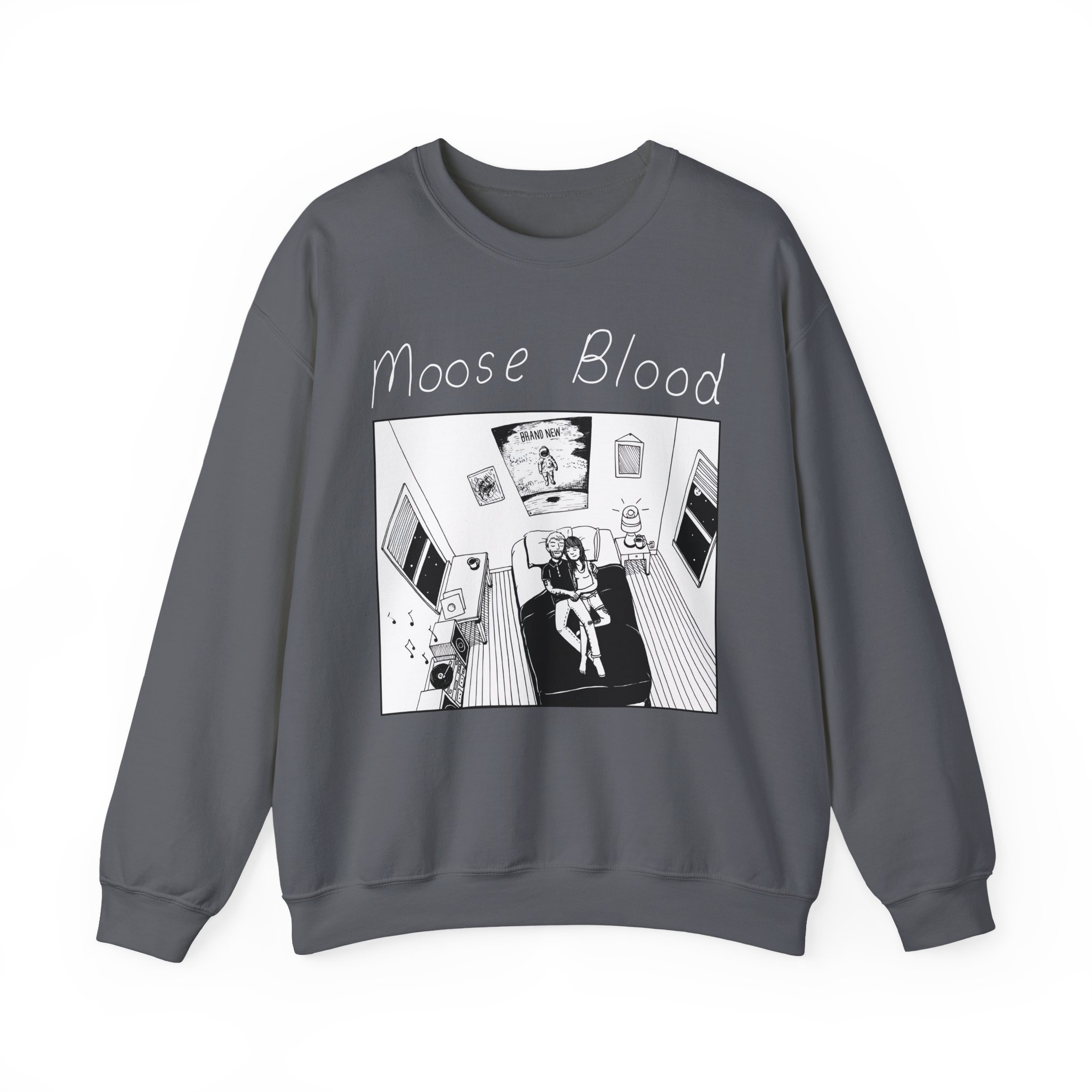 Moose Blood Band Unisex Heavy Blendâ„¢ Crewneck Sweatshirt