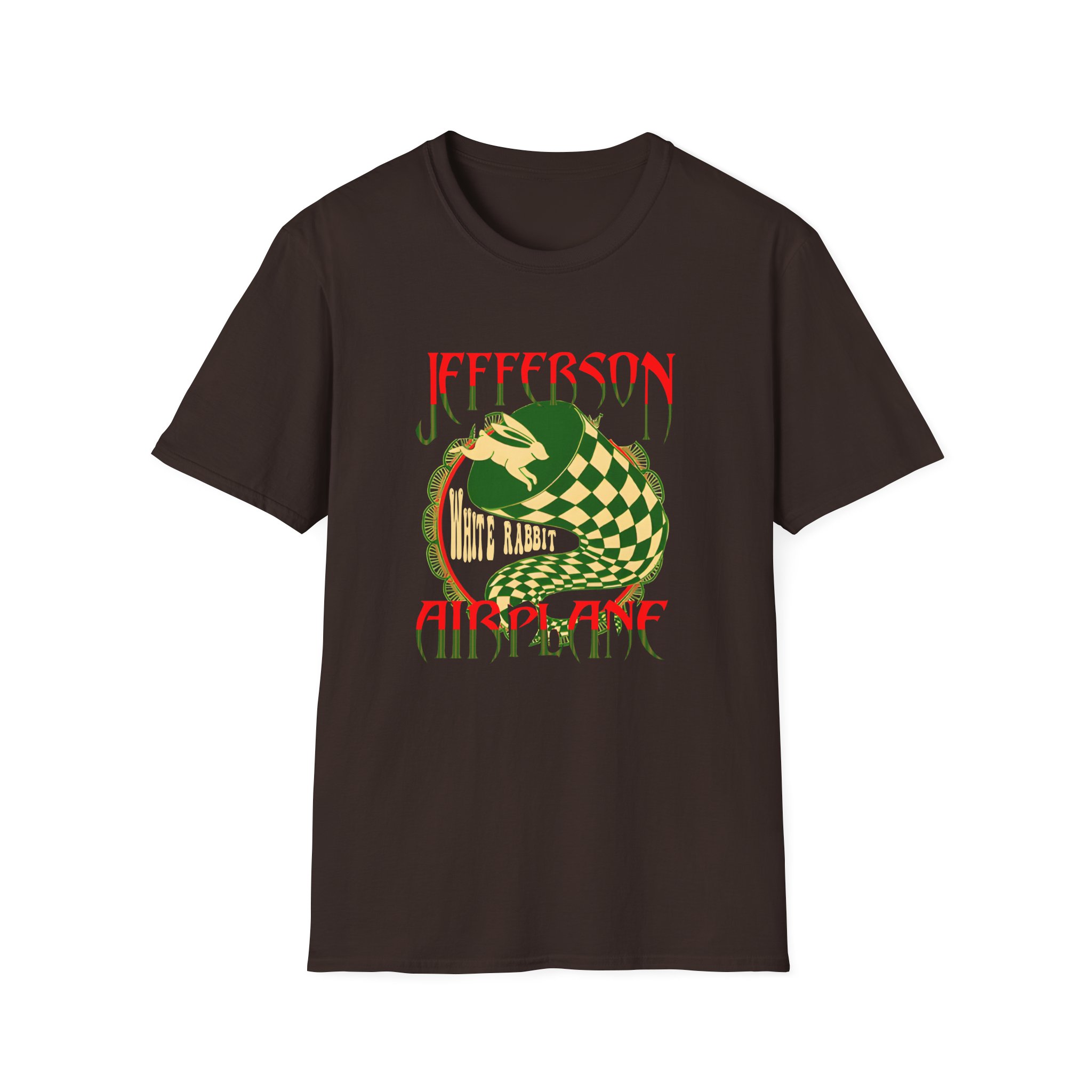 Jefferson Airplane Rabbit Unisex Softstyle T-Shirt