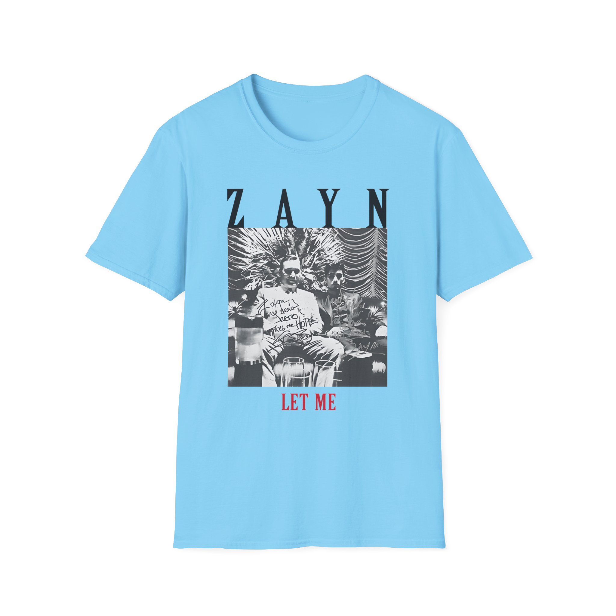 Zayn Malik Let Me Unisex Softstyle T-Shirt