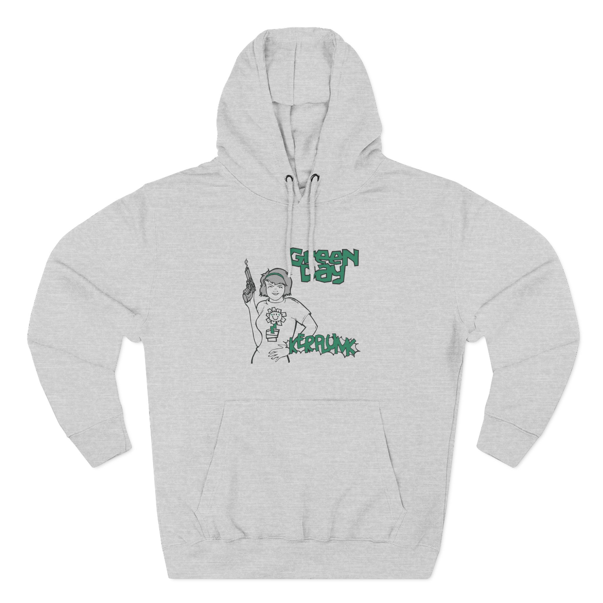 Green Day Kerplunk Baseball Three-Panel Fleece Hoodie