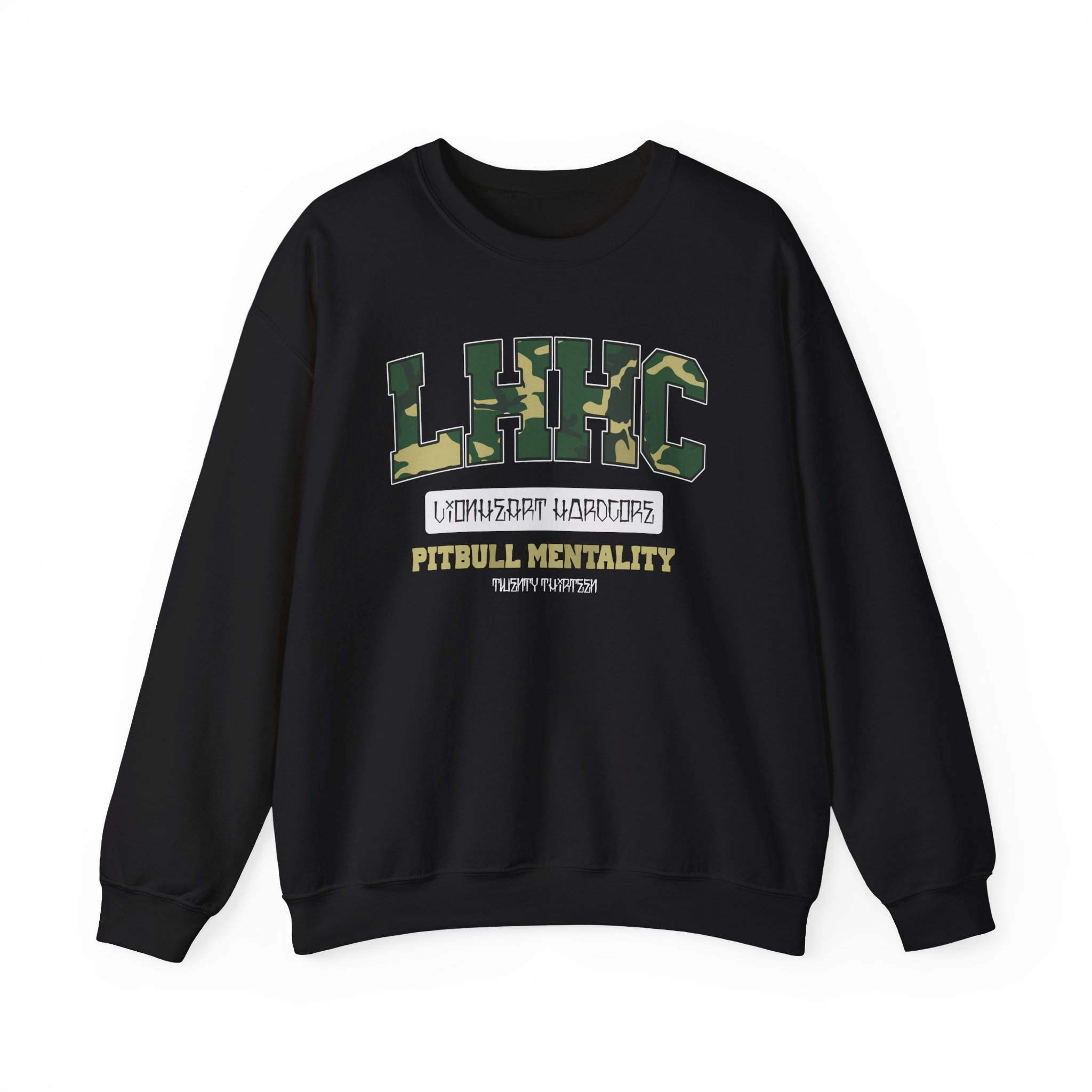 Lionheart "Pitbull Camo" Unisex Heavy Blendâ„¢ Crewneck Sweatshirt