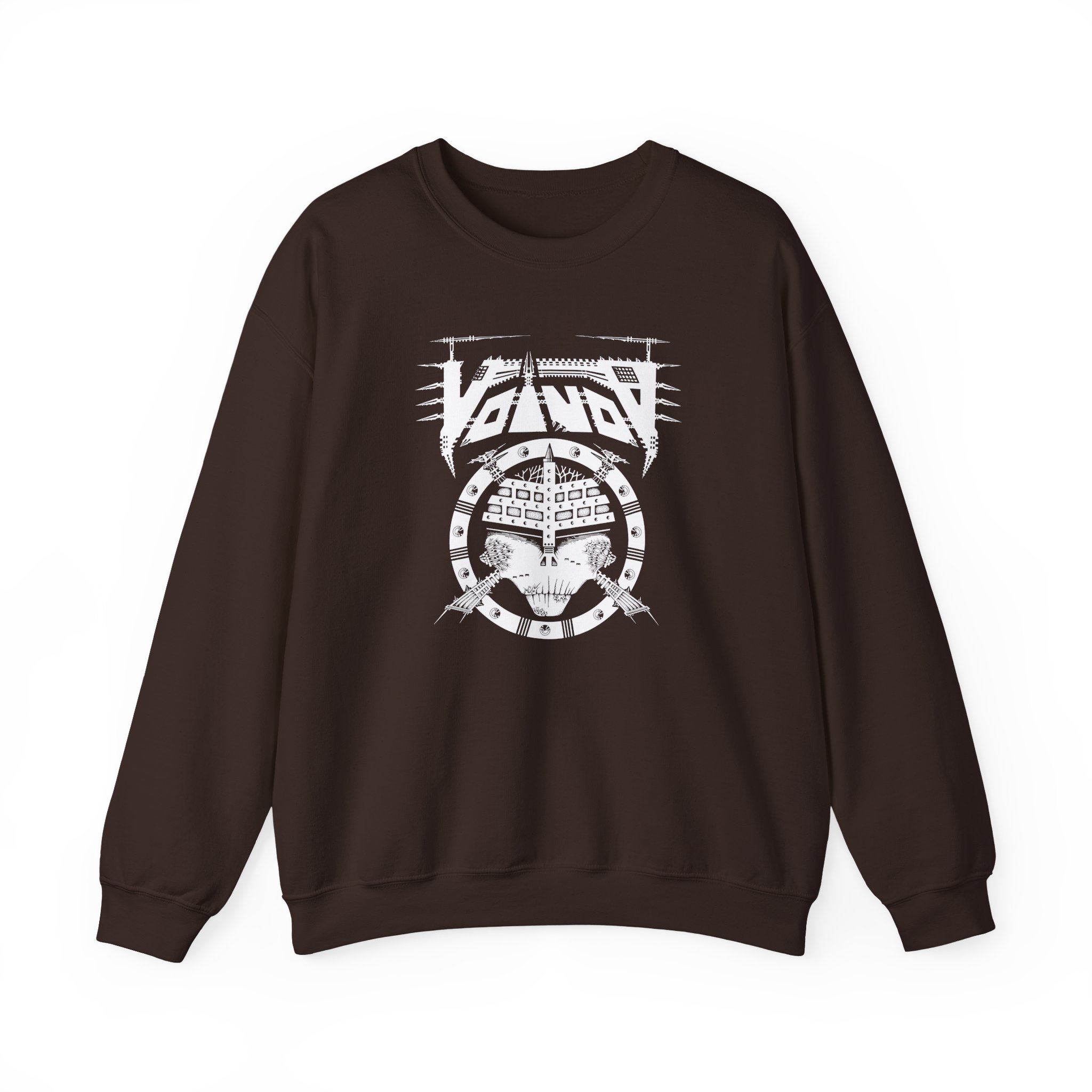 Voivod Skull 1987 Unisex Heavy Blendâ„¢ Crewneck Sweatshirt