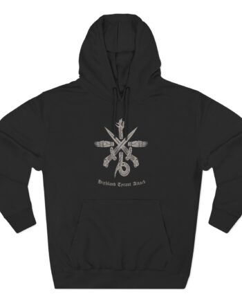 Absu - Highland Tyrant Attack Three-Panel Fleece Hoodie