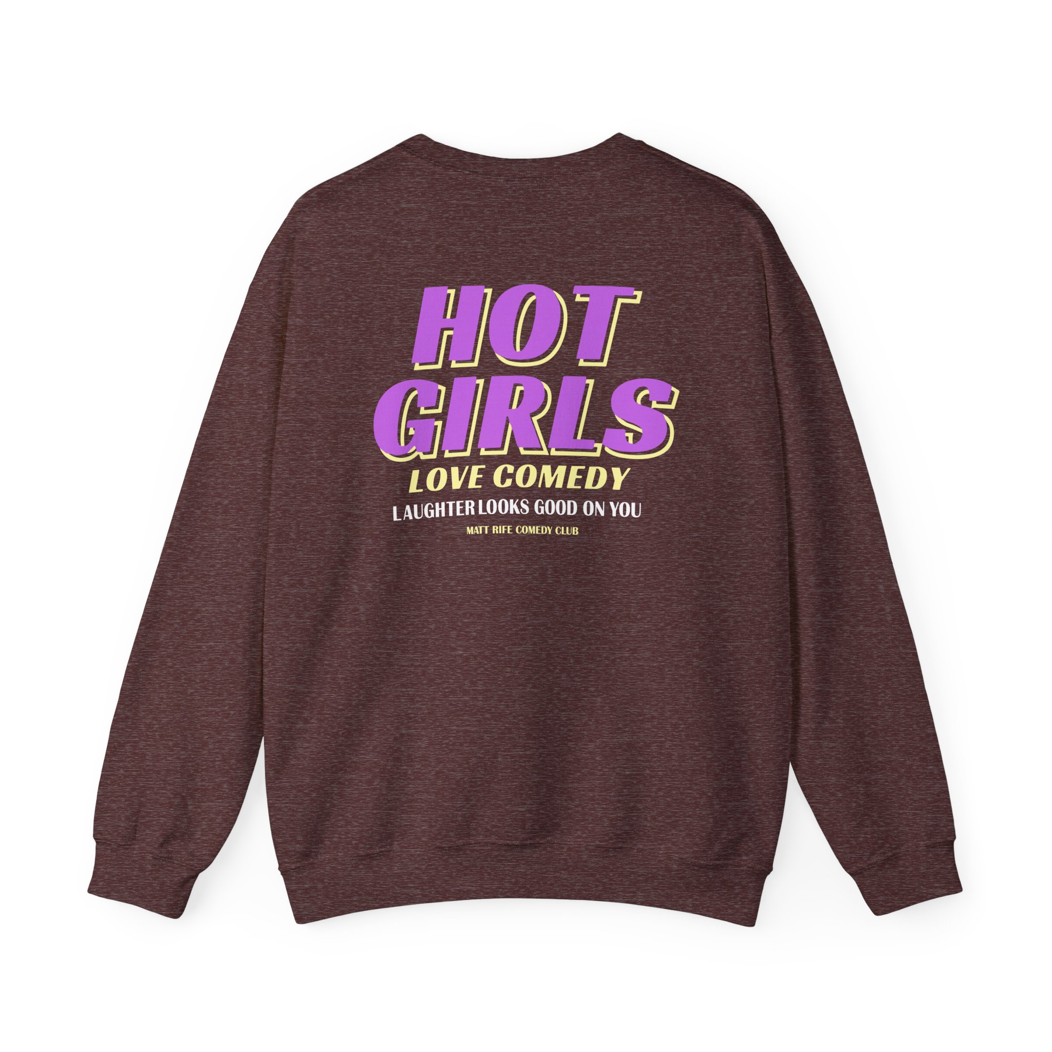 Matt Rife Hot Girls Love Comedy Unisex Heavy Blendâ„¢ Crewneck Sweatshirt