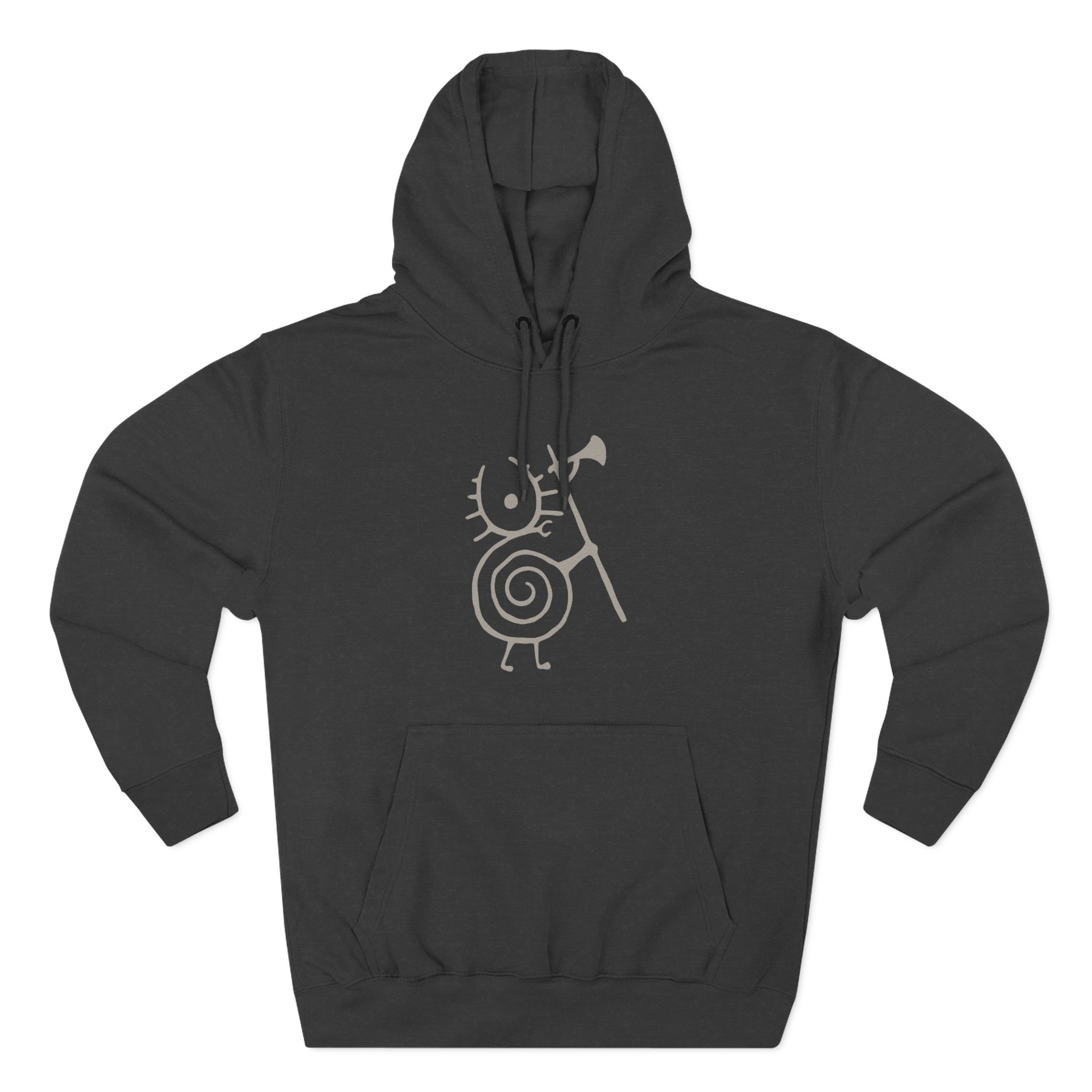 Heilung Warrior Snail Three-Panel Fleece Hoodie