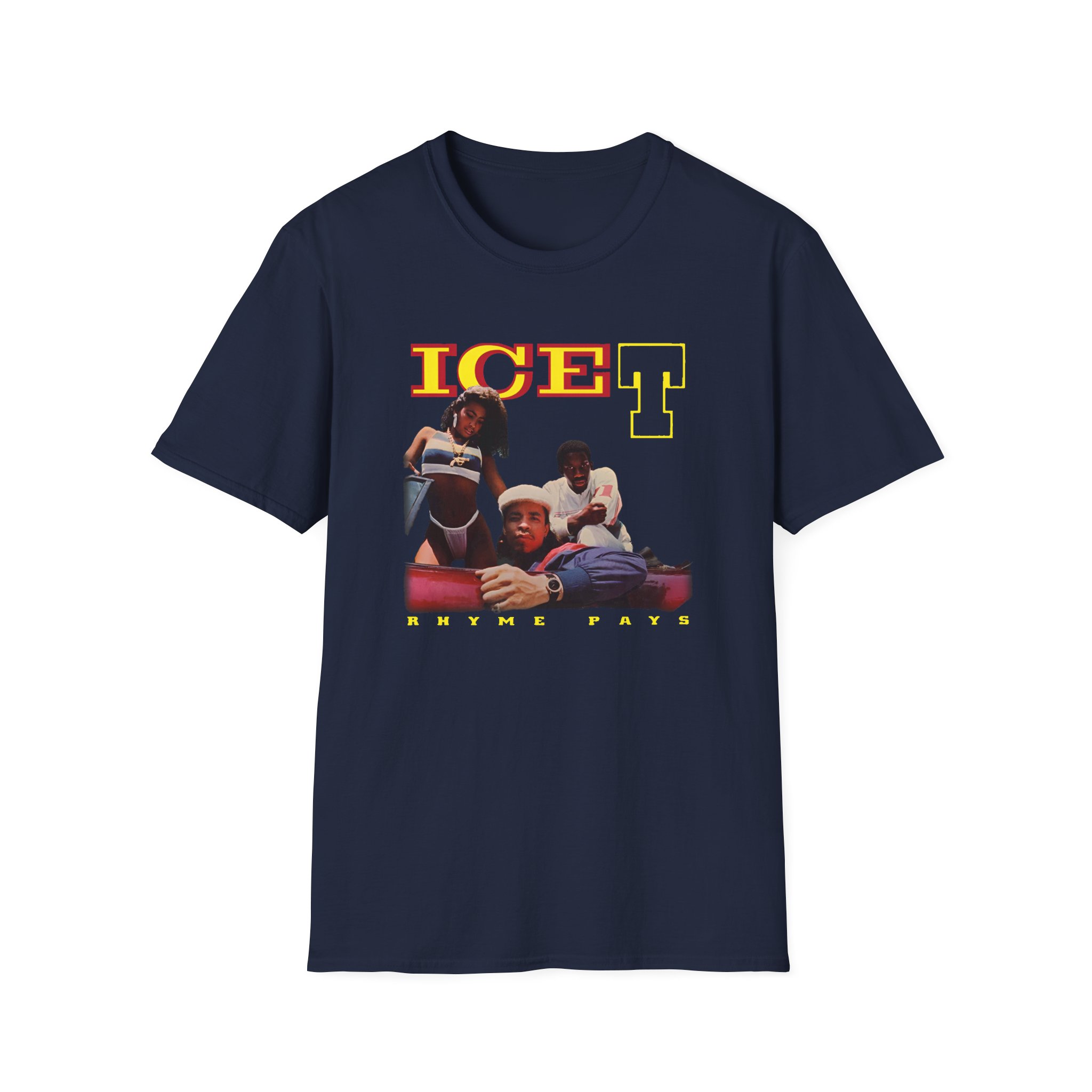 Ice-t Rhyme Pays Unisex Softstyle T-Shirt