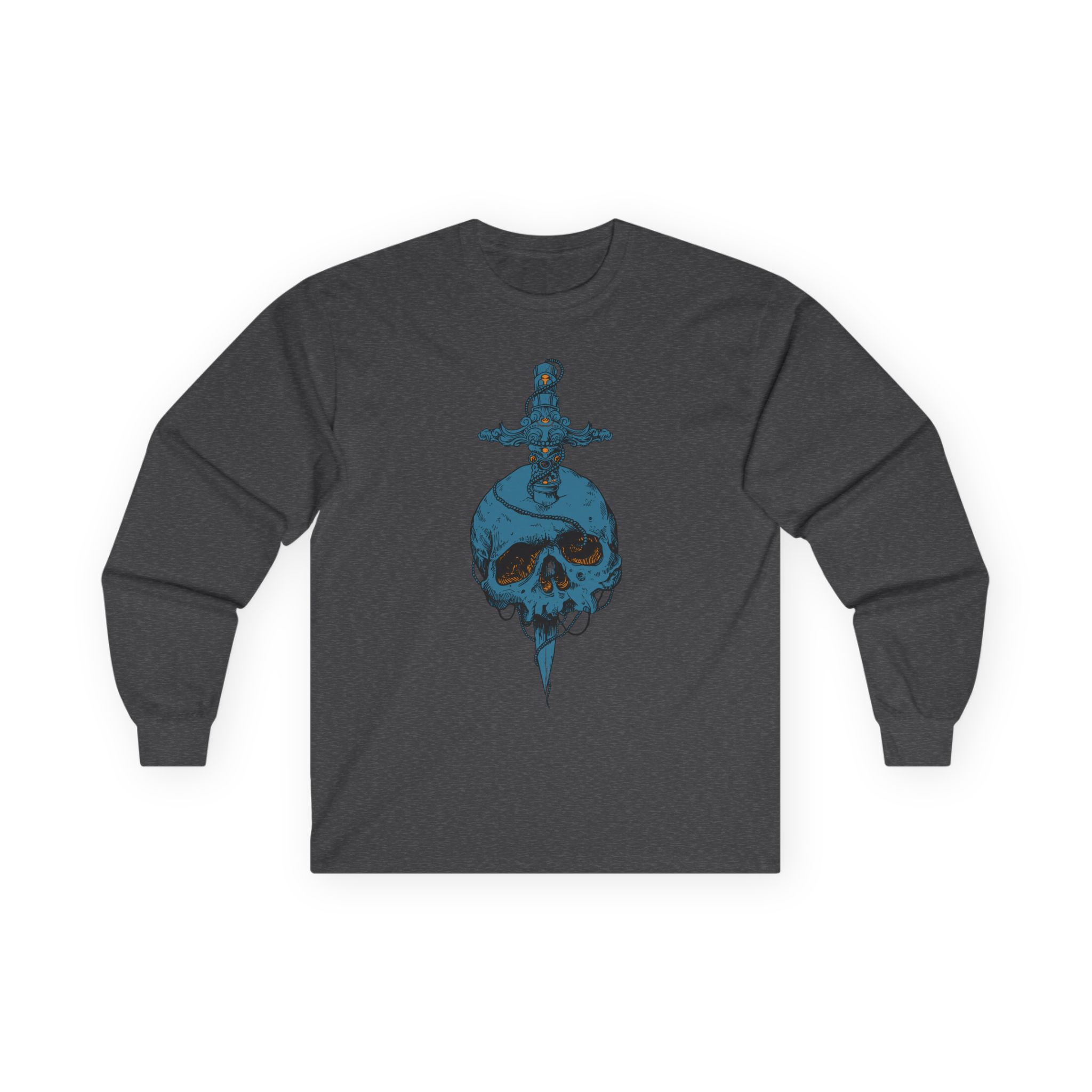 High on Fire Skull Knife Unisex Ultra Cotton Long Sleeve Tee