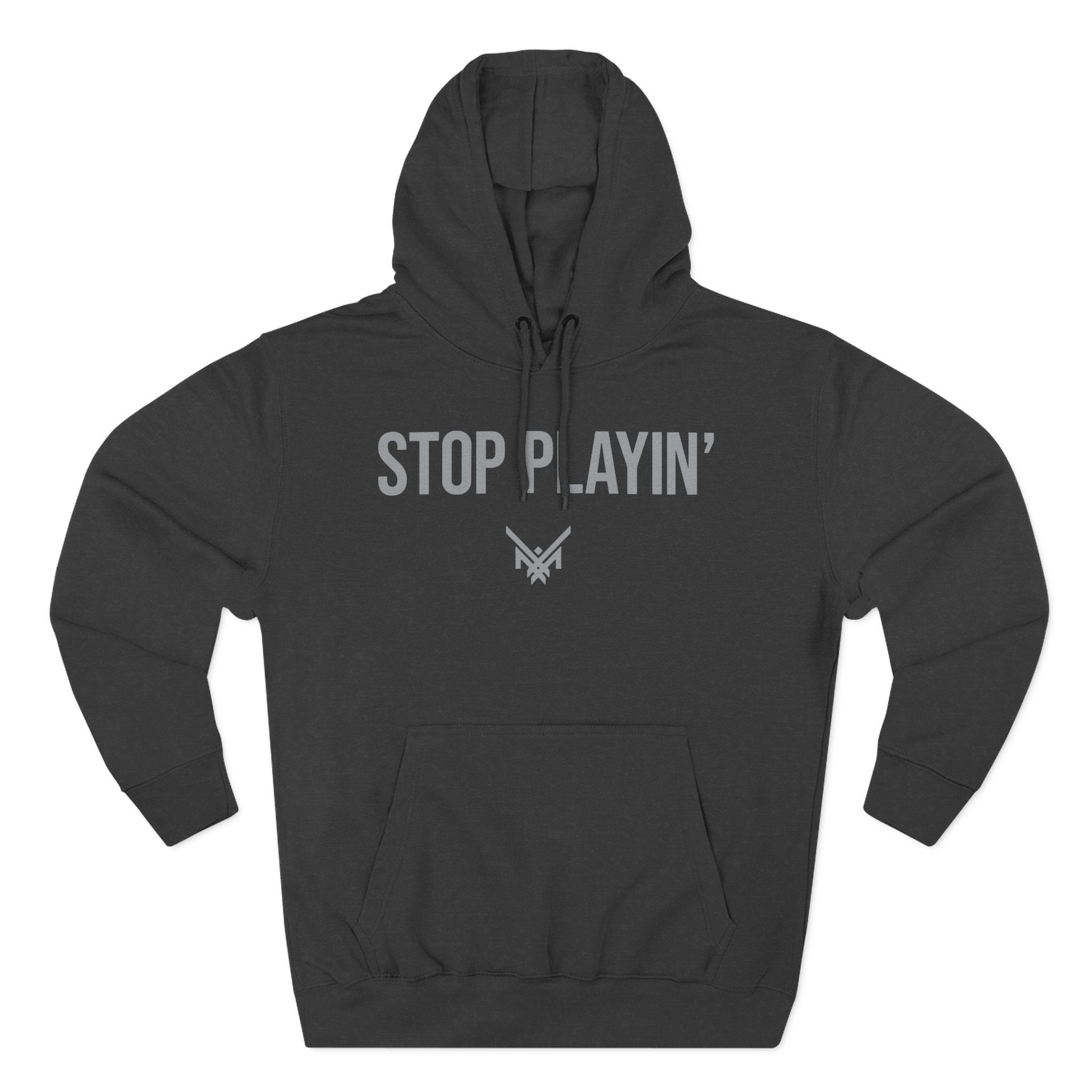 Maxx Crosby Stop Playin Three-Panel Fleece Hoodie