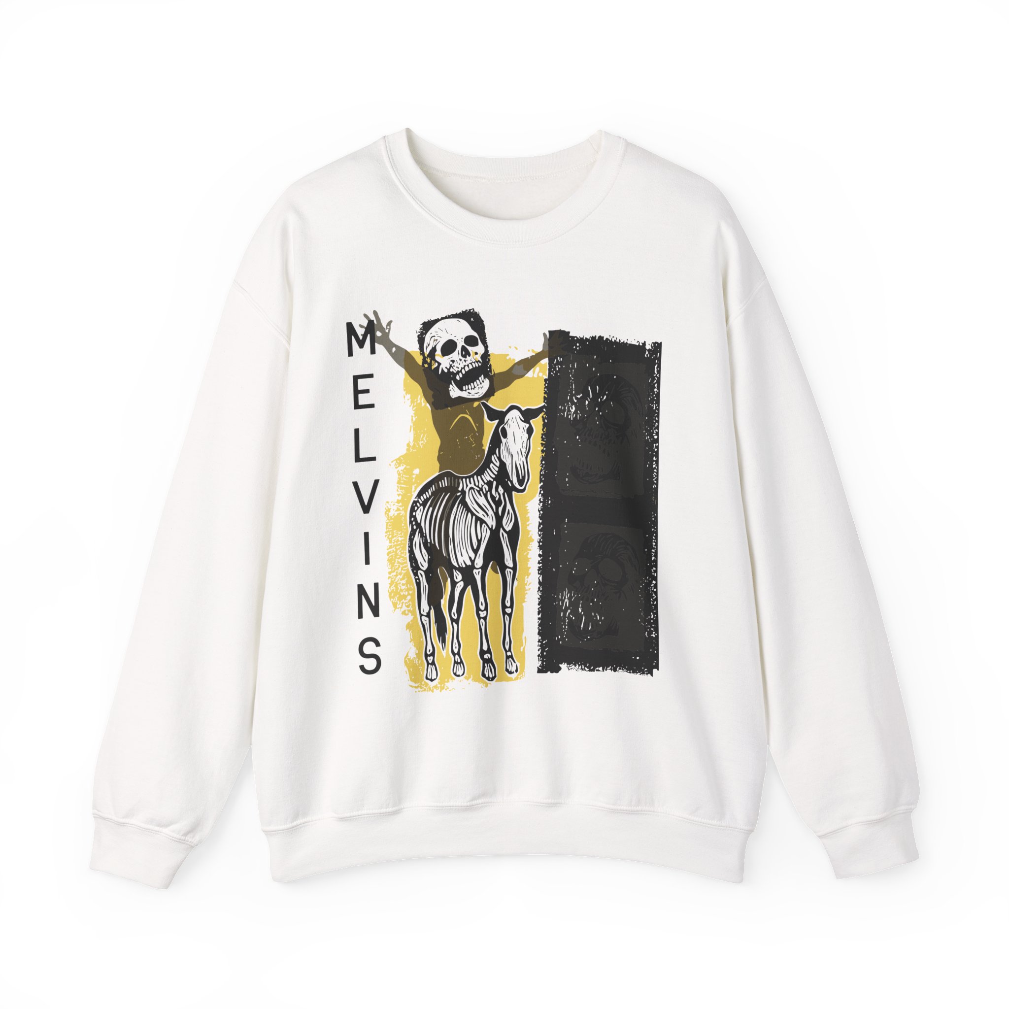 Melvins Self Titled Unisex Heavy Blendâ„¢ Crewneck Sweatshirt