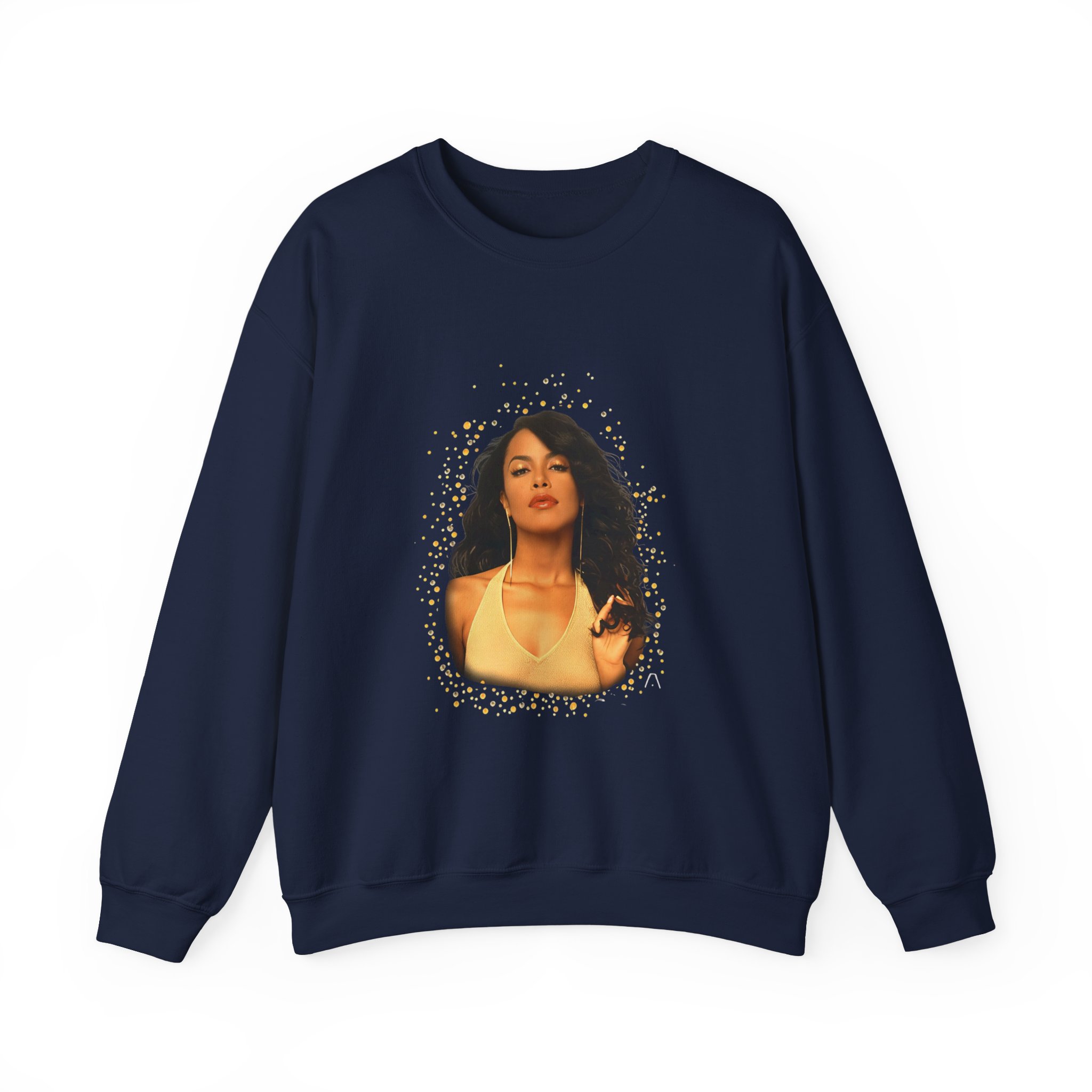 Aaliyah Self Titled Portrait Unisex Heavy Blendâ„¢ Crewneck Sweatshirt