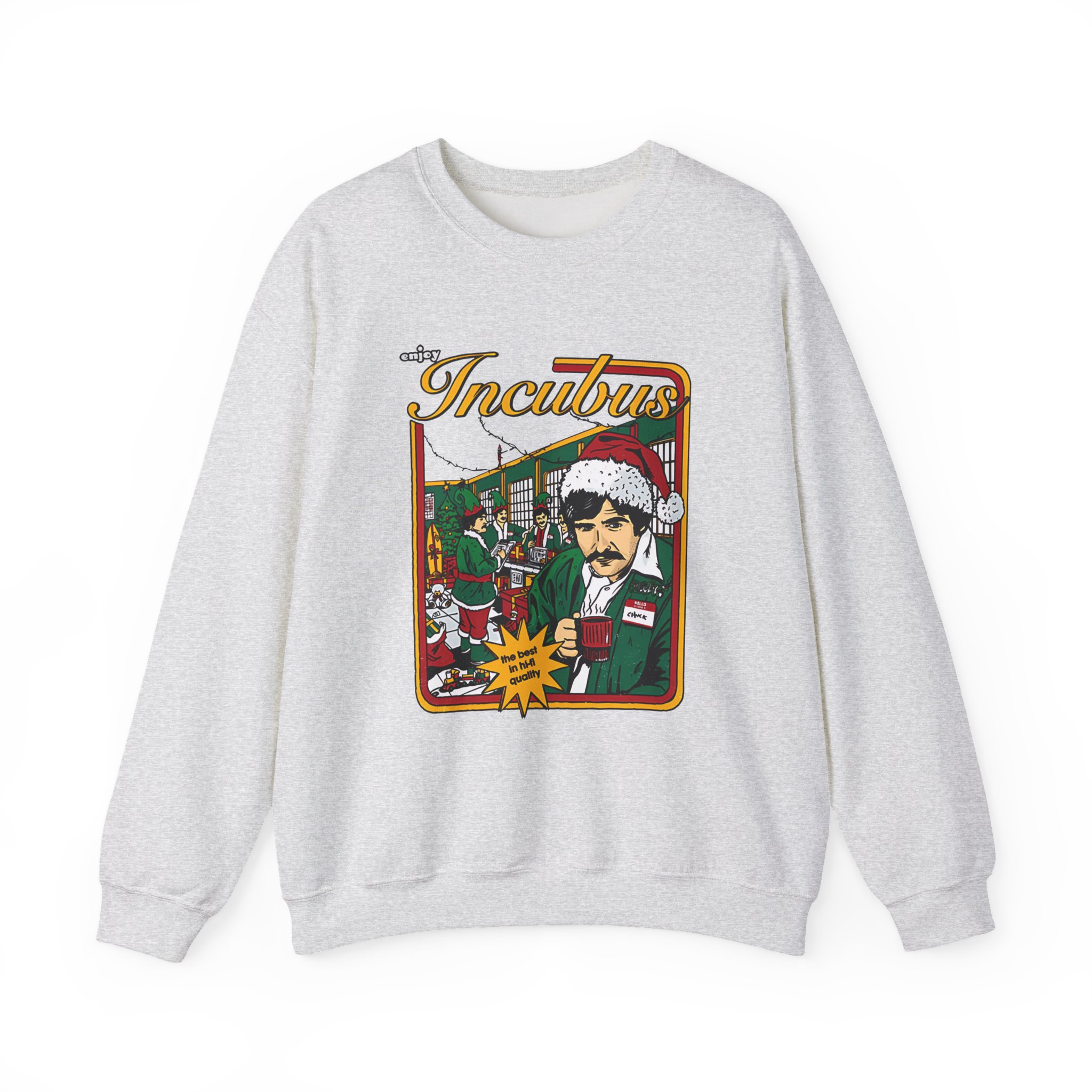 Incubus Santa Chuck Workshop Unisex Heavy Blendâ„¢ Crewneck Sweatshirt