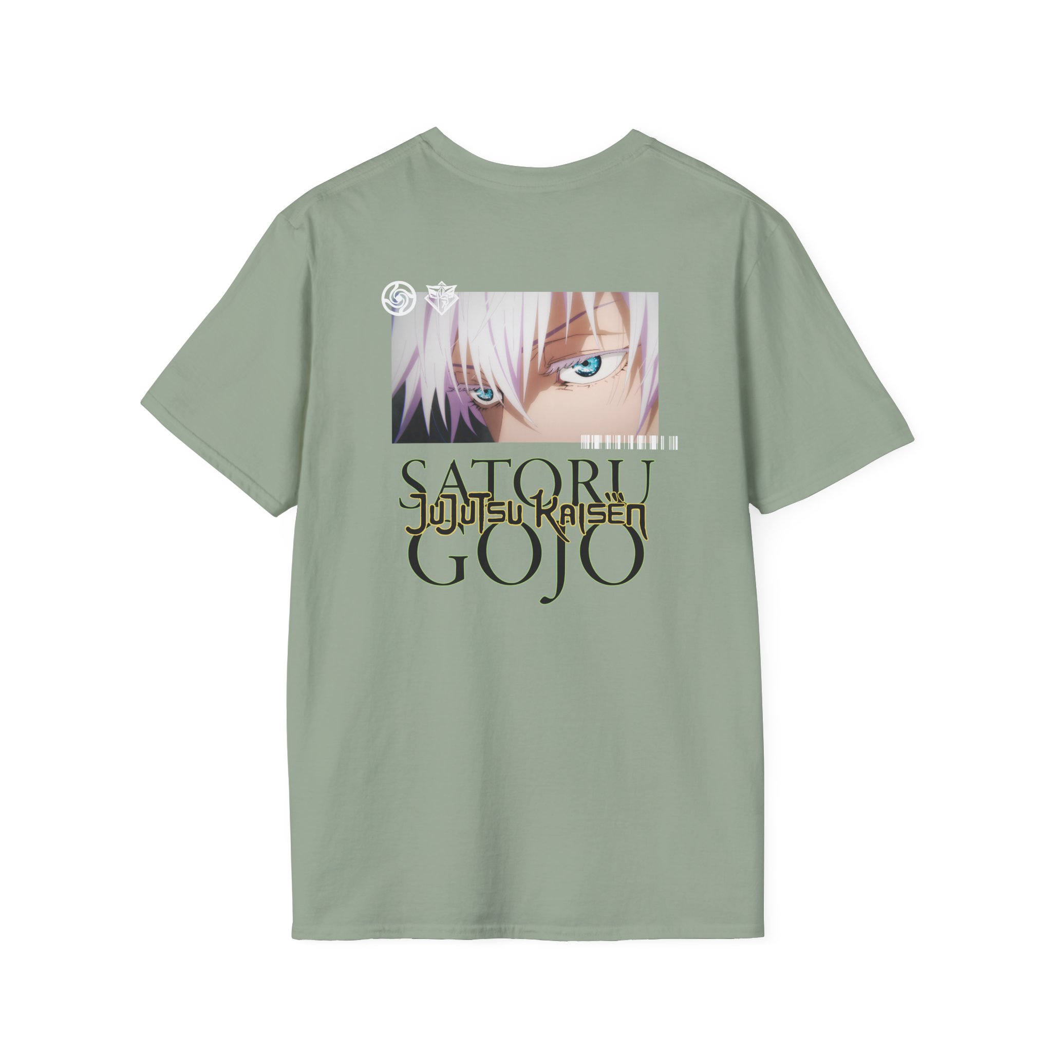 Jujutsu Kaisen X Dim Mak Gojo Eyes Unisex Softstyle T-Shirt
