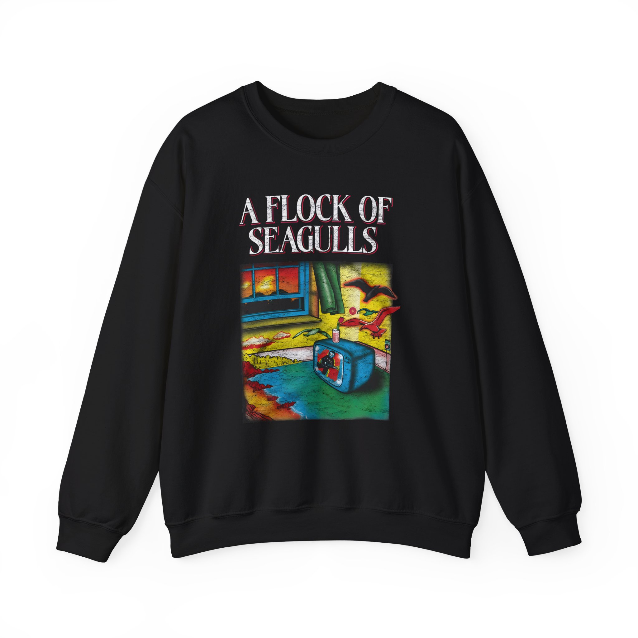 A Flock of Seagulls I Ran Tour Unisex Heavy Blendâ„¢ Crewneck Sweatshirt
