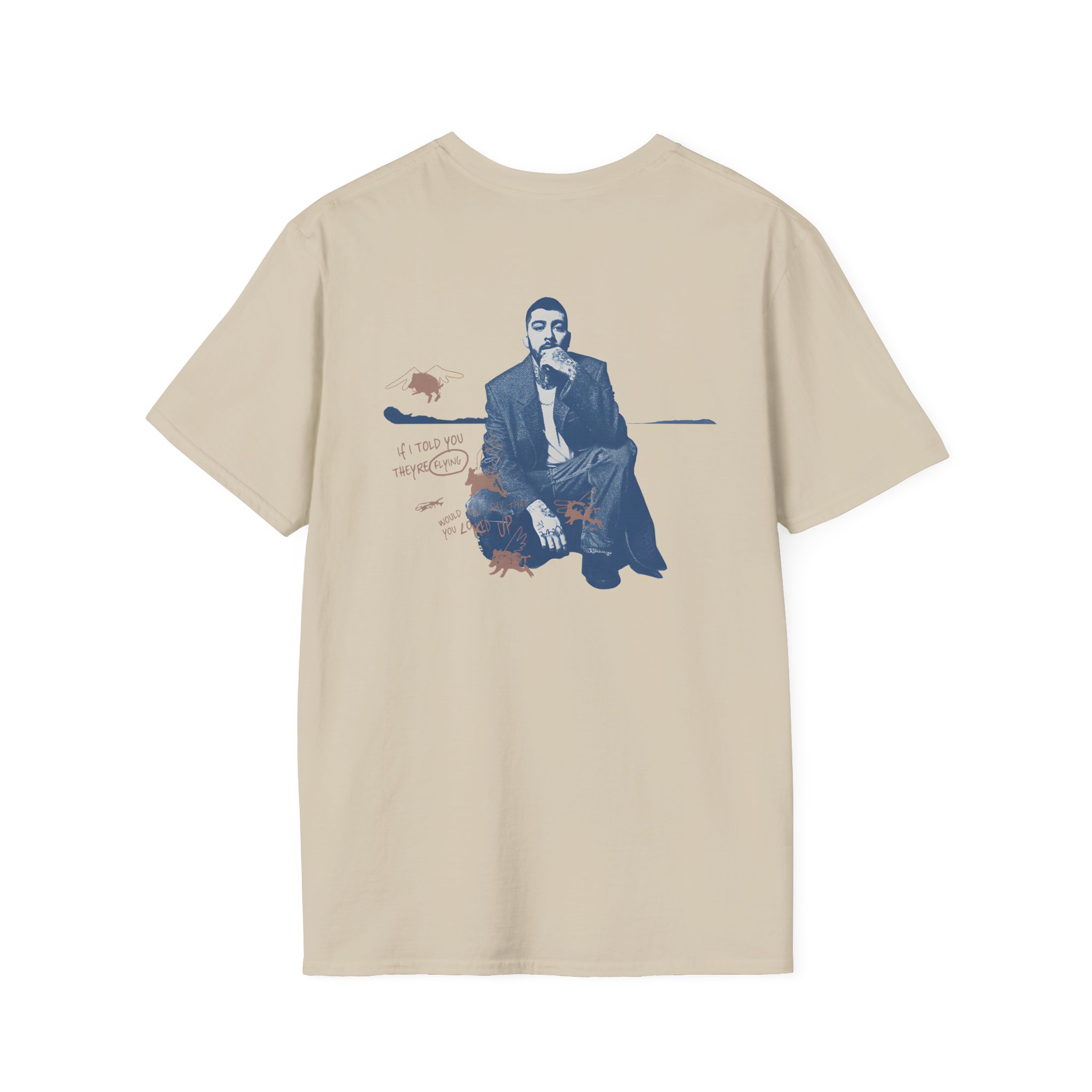 Zayn Malik Look Up Unisex Softstyle T-Shirt