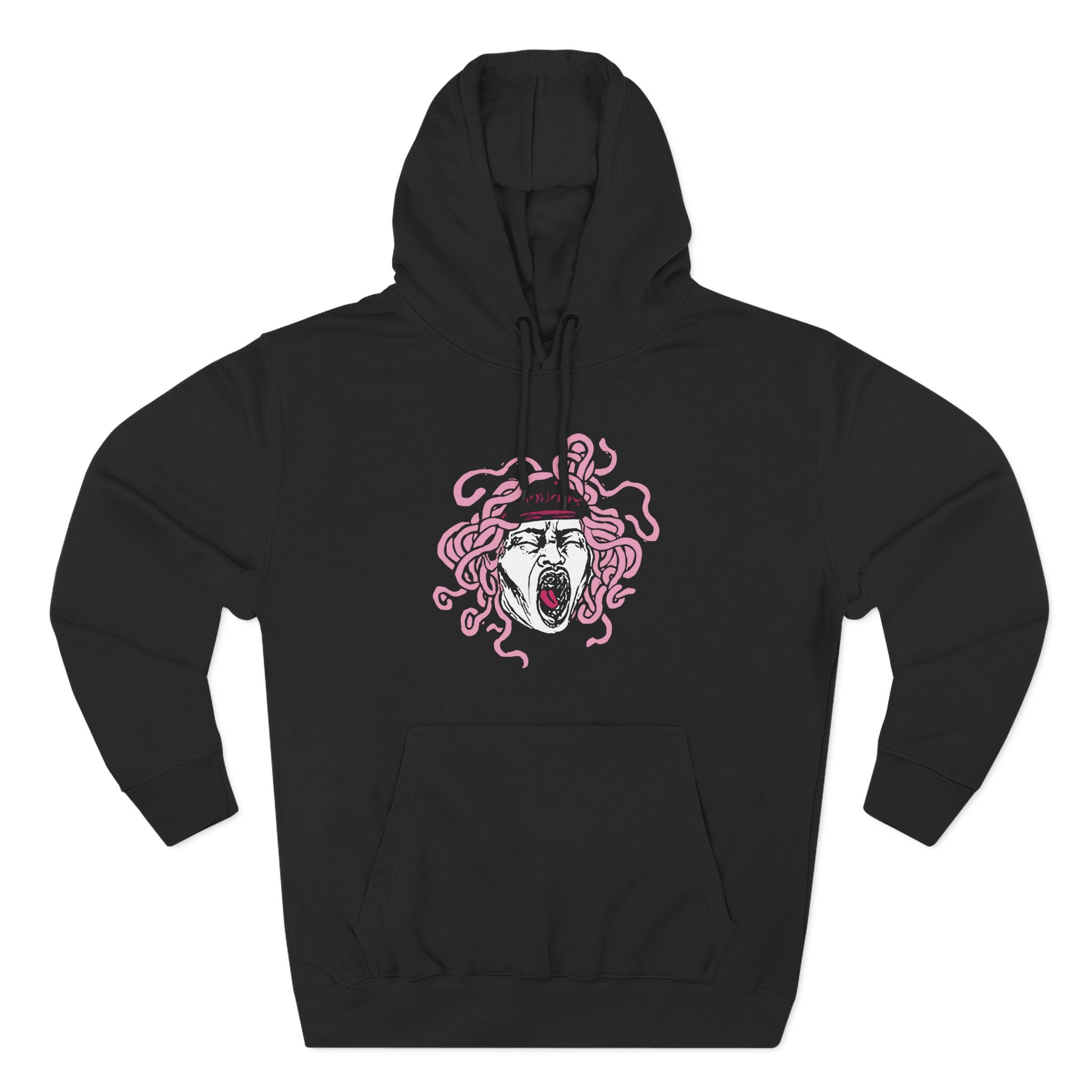 Sofaygo Pink Heartz Three-Panel Fleece Hoodie