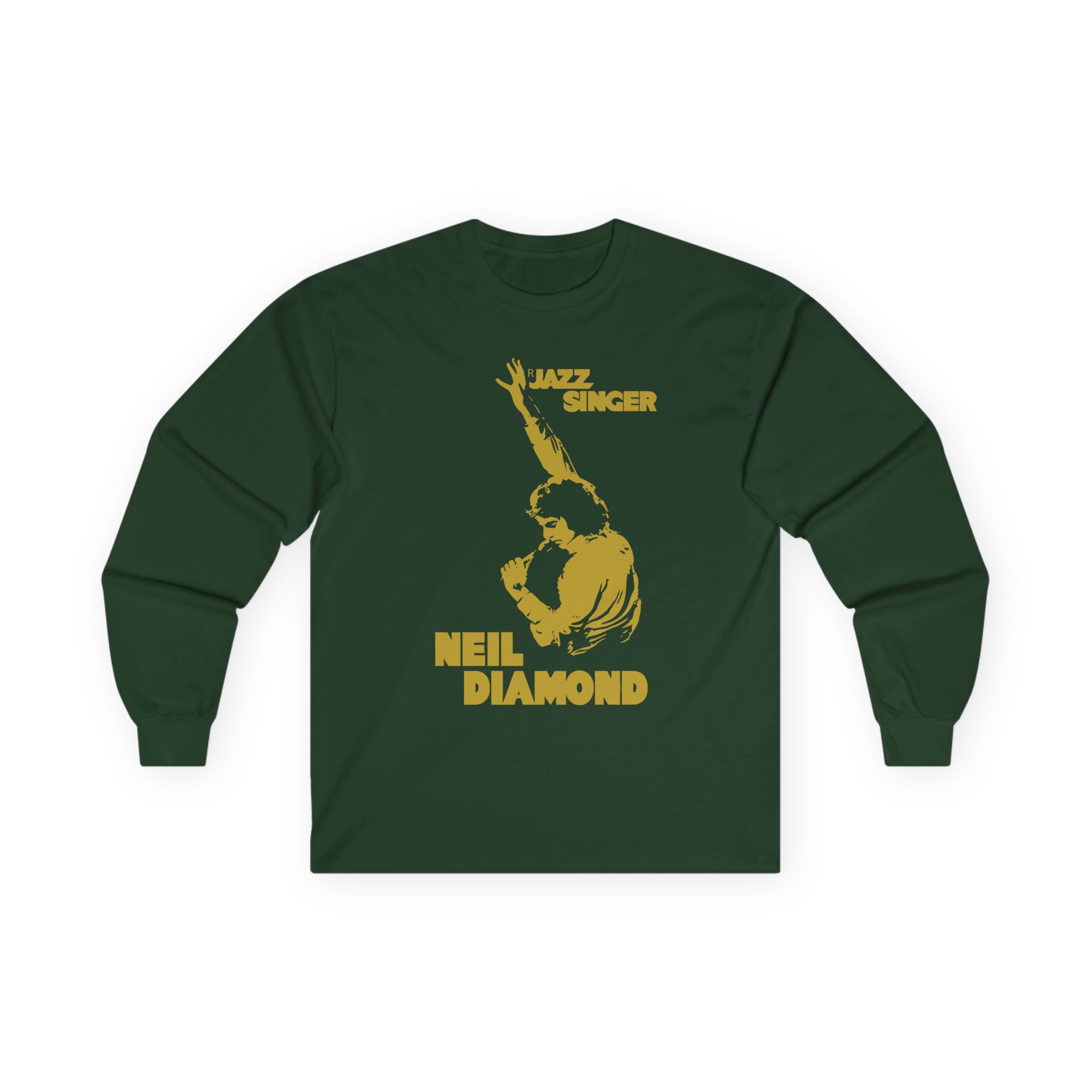 Neil Diamond Jazz Singer Unisex Ultra Cotton Long Sleeve Tee