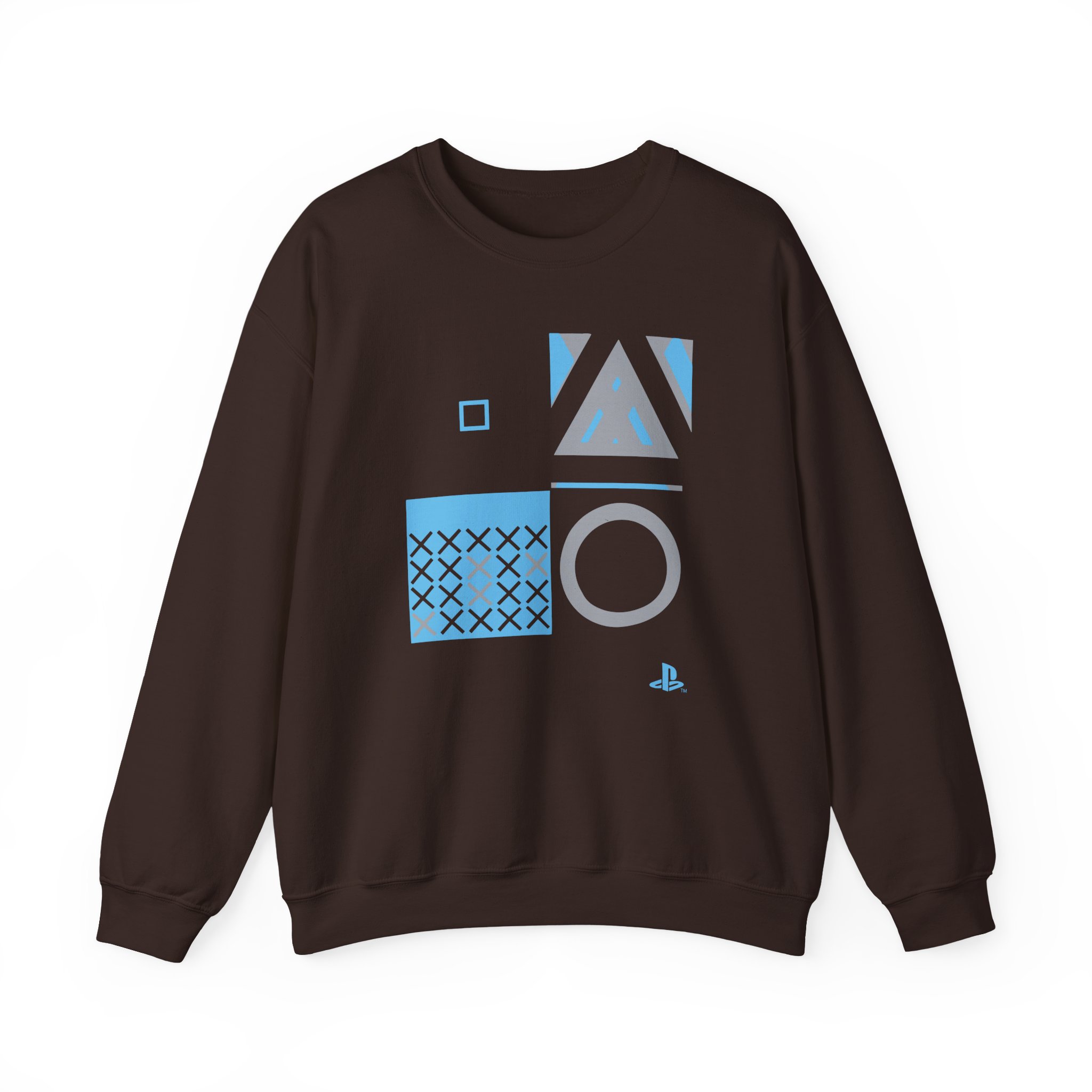 Playstation Unisex Heavy Blendâ„¢ Crewneck Sweatshirt