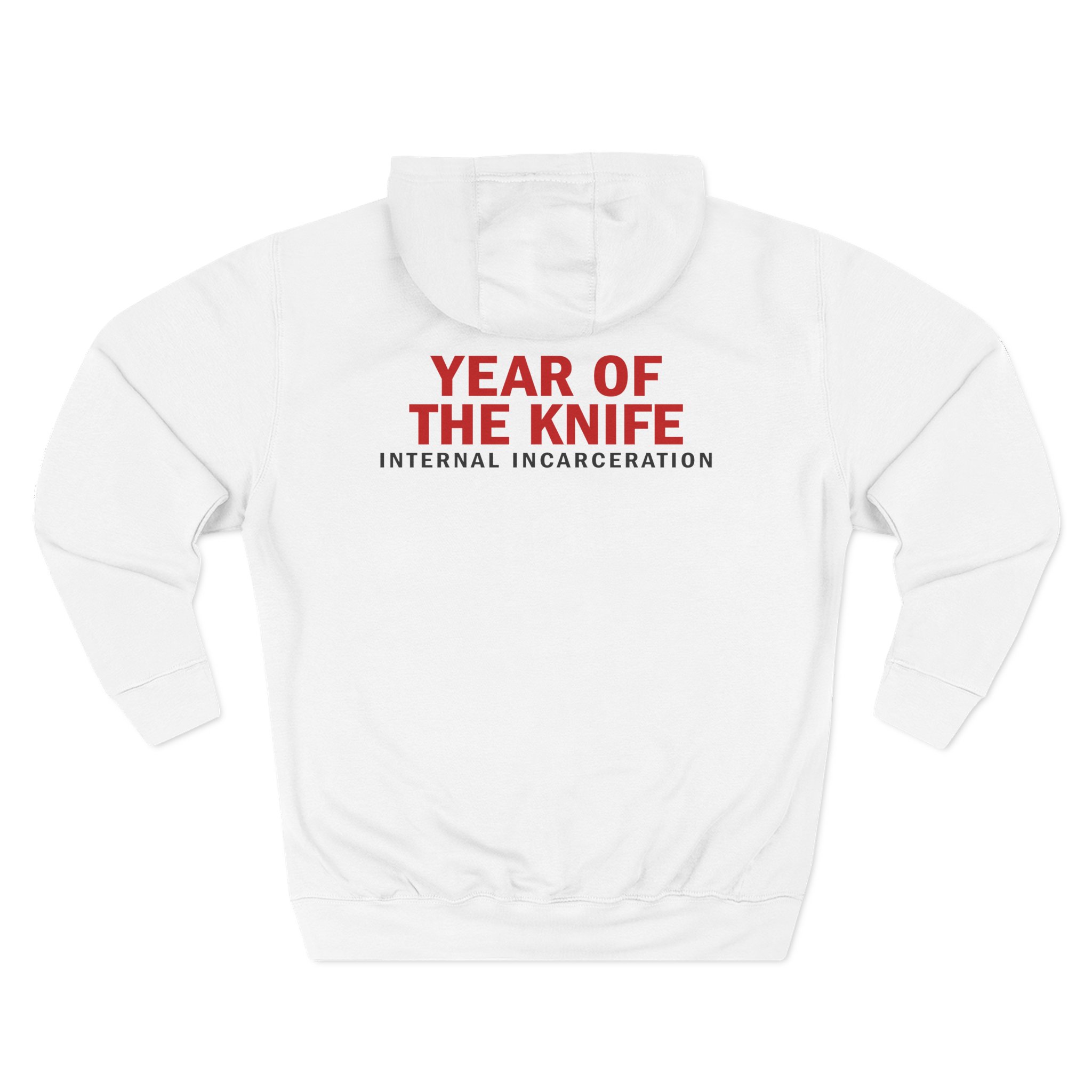 Year of the Knife Three-Panel Fleece Hoodie