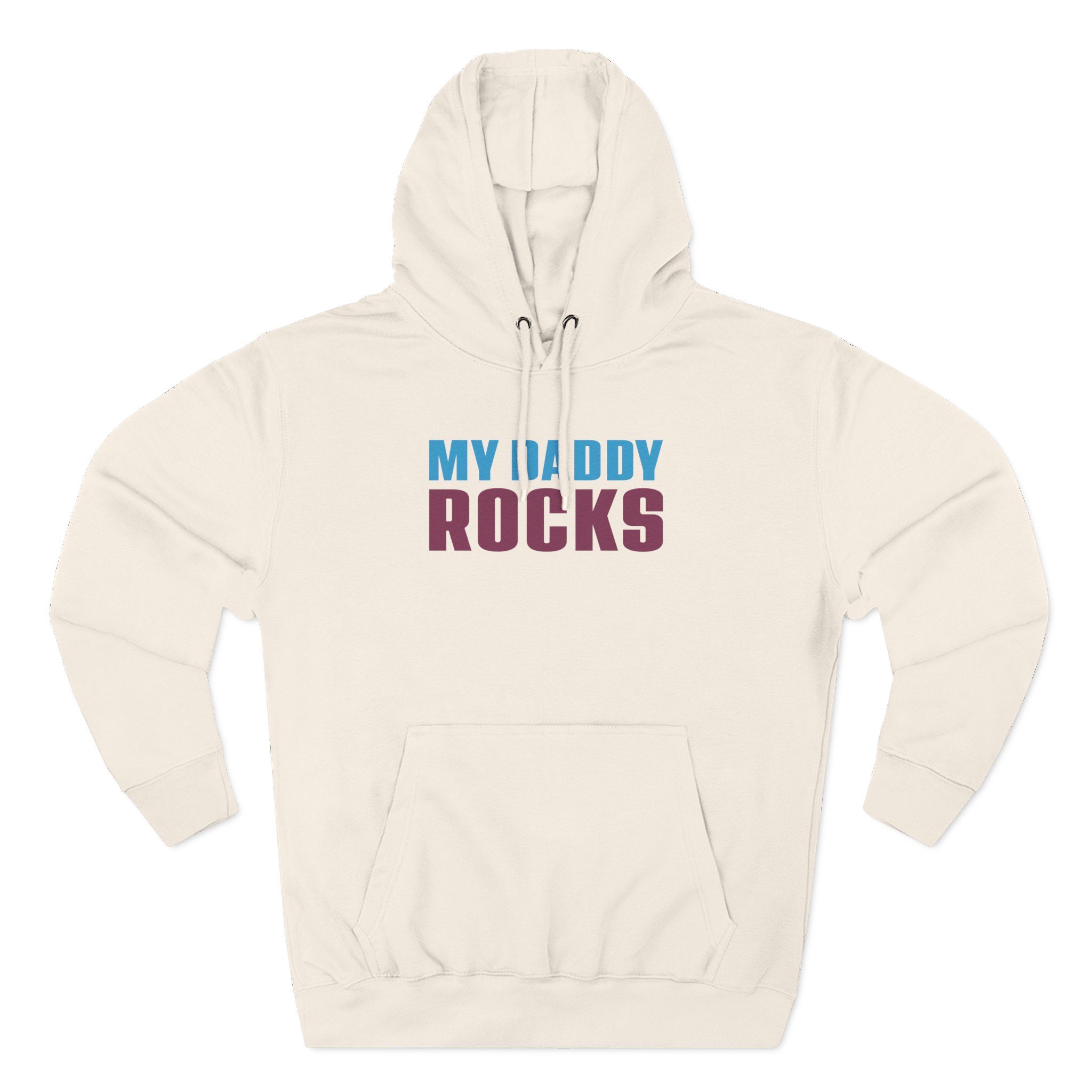 JLS My Daddy Rocks Three-Panel Fleece Hoodie