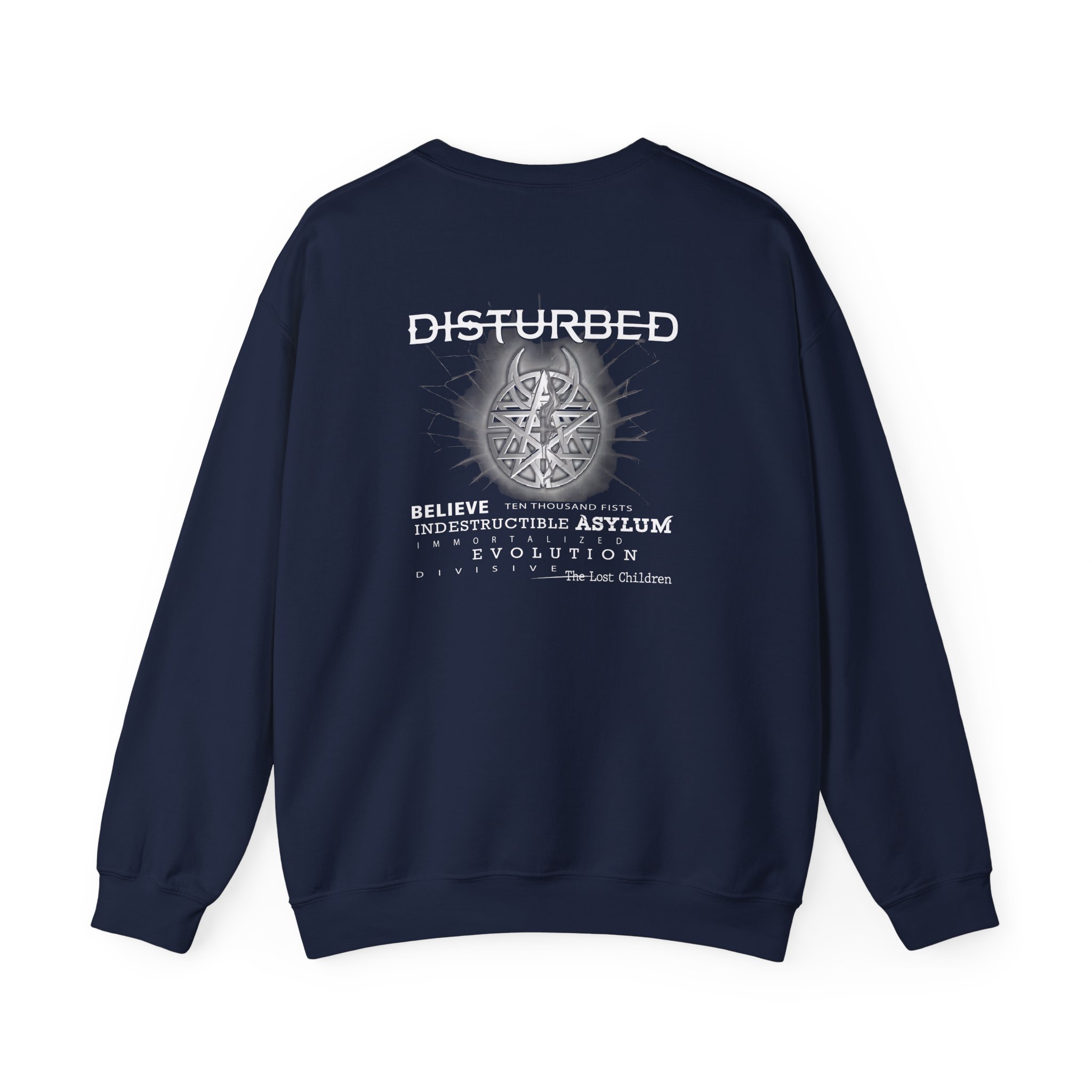 Disturbed Anthology Unisex Heavy Blendâ„¢ Crewneck Sweatshirt