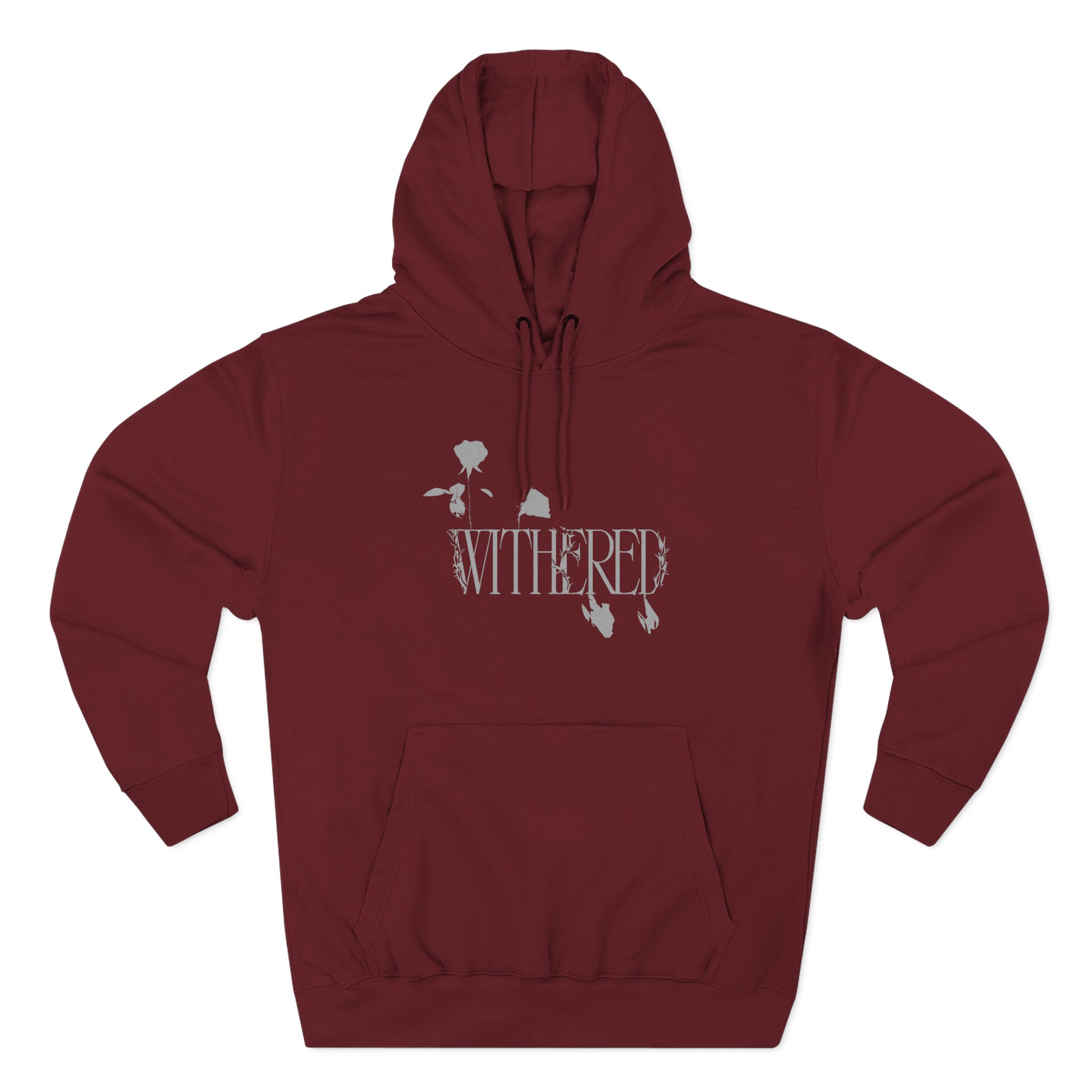 D4vd WITHERED Three-Panel Fleece Hoodie