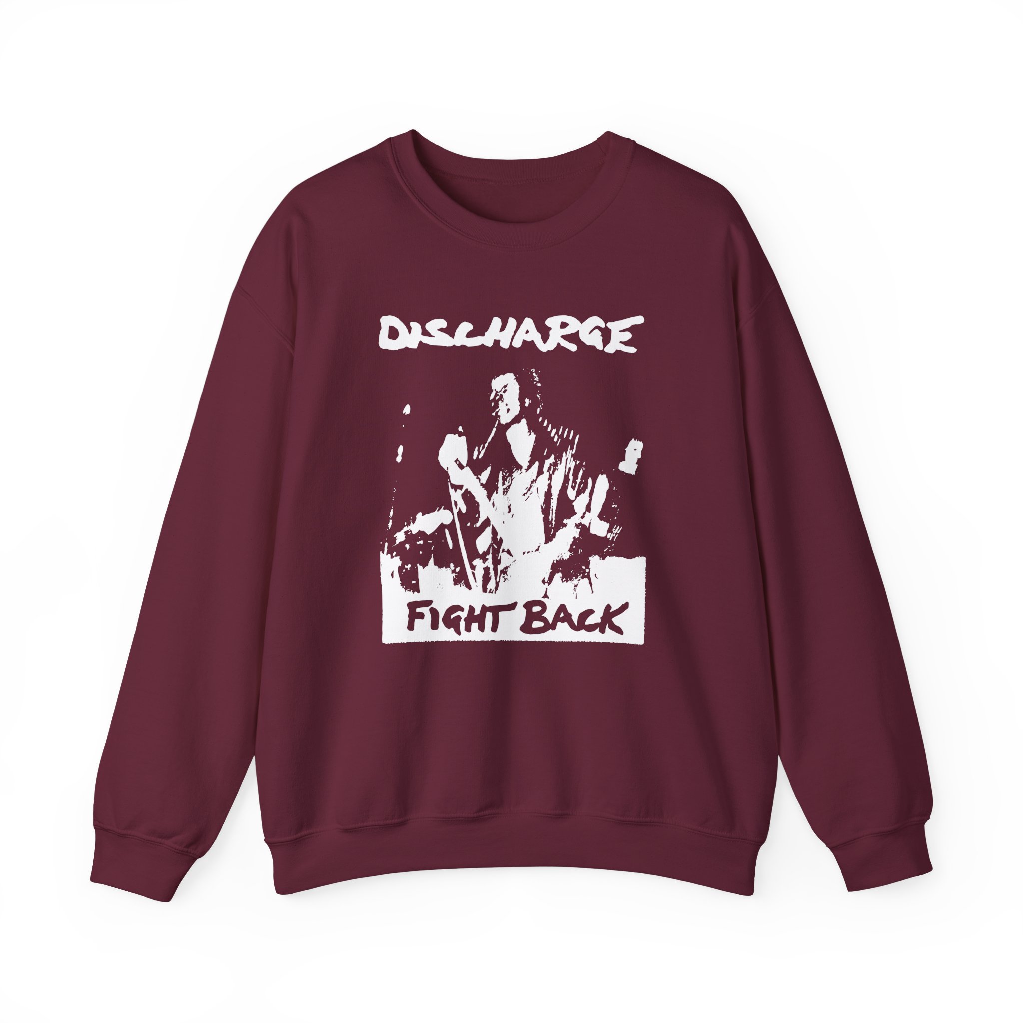 Discharge Fight Back Unisex Heavy Blendâ„¢ Crewneck Sweatshirt